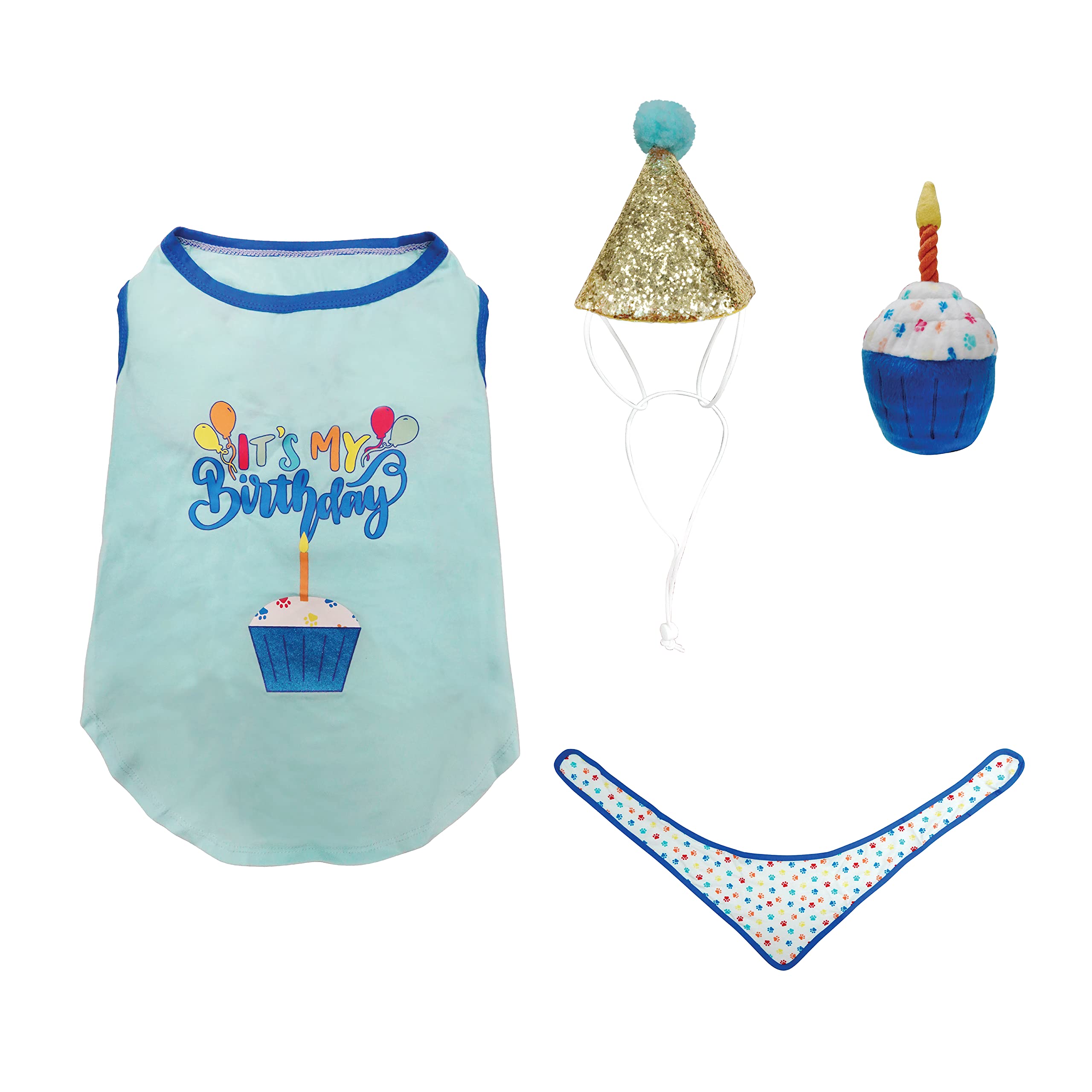 X-Large Dog Birthday Party Set for Birthday Boy - Perfect for Pet Celebrations, Dog Birthday Decorations & Puppy Parties