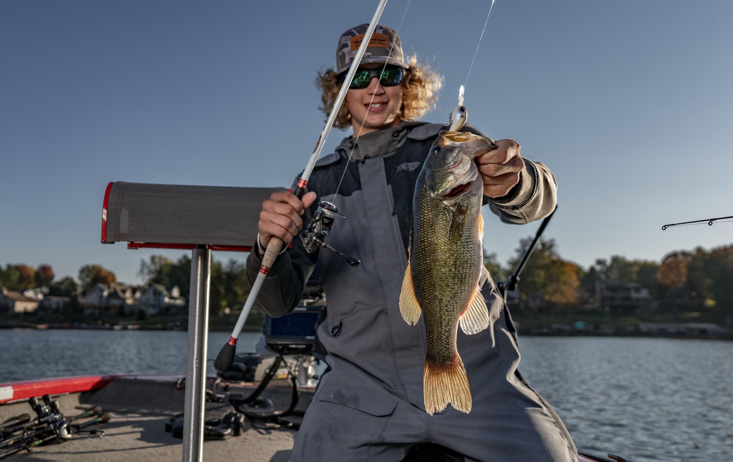 DUCKETT FISHING Micro Magic Pro Angling Rod - Carbon Fiber Scrim with Micro-Guides & Sensi-Touch Blanks | Spinning, Casting & Cranking Options | Perfect for Bass Fishing, Freshwater & Saltwater Angling