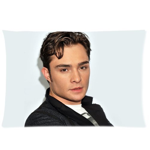 20x30 Inch Printed Chuck Bass Pillow Case - Soft Decorative Pillow Cover for Bed, Sofa & Couch - Best Bedding Accessories for Home Decor