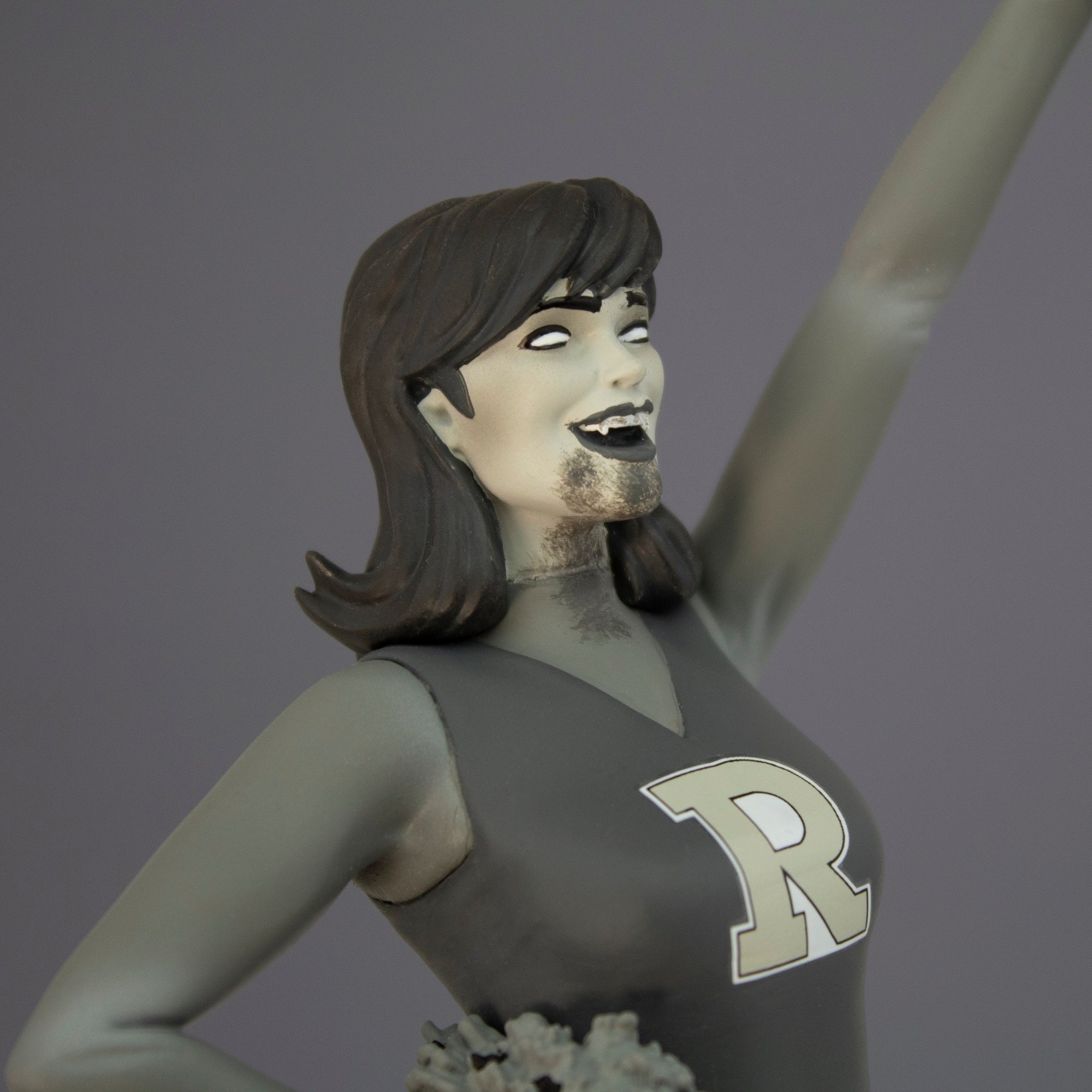 Exclusive Archie Comics Vampironica Veronica Black & White Polystone Statue | Collectible Comic Book Character Figurine | Perfect for Display, Gifts & Pop Culture Collections
