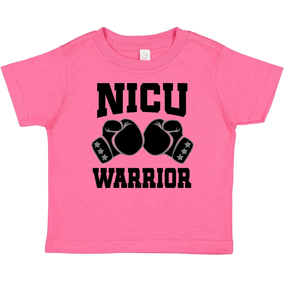 Inktastic NICU Warrior Baby Boy T-Shirt - Cute & Comfortable Cotton Tee for Preemie & Newborn - Perfect for Hospital Stay, Homecoming & Family Photos