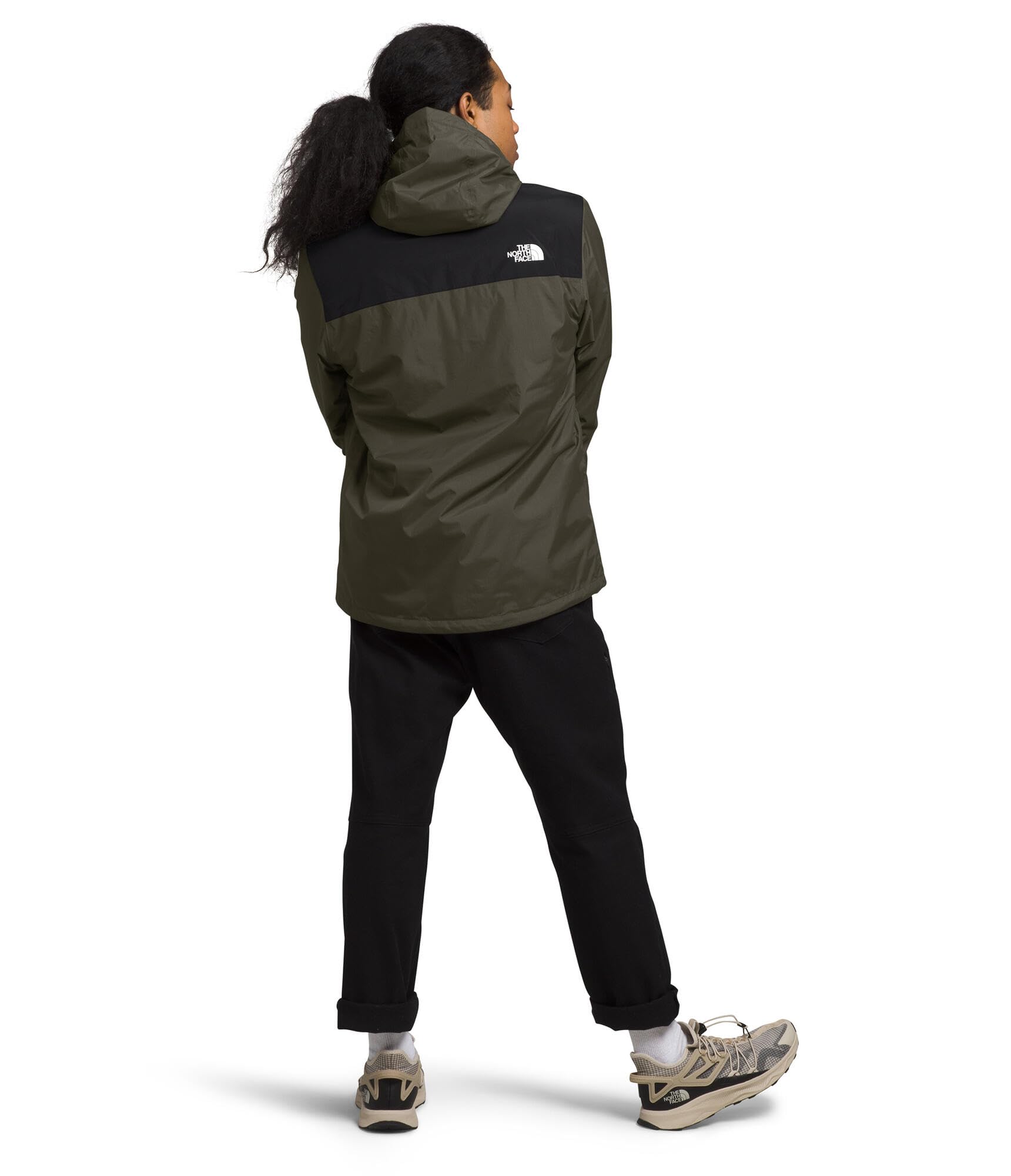 THE NORTH FACE Men's Antora Triclimate Jacket - Waterproof, Windproof & Breathable 3-in-1 Outdoor Shell - PFAS Free Eco-Friendly Design - Perfect for Hiking, Camping & Winter Adventures