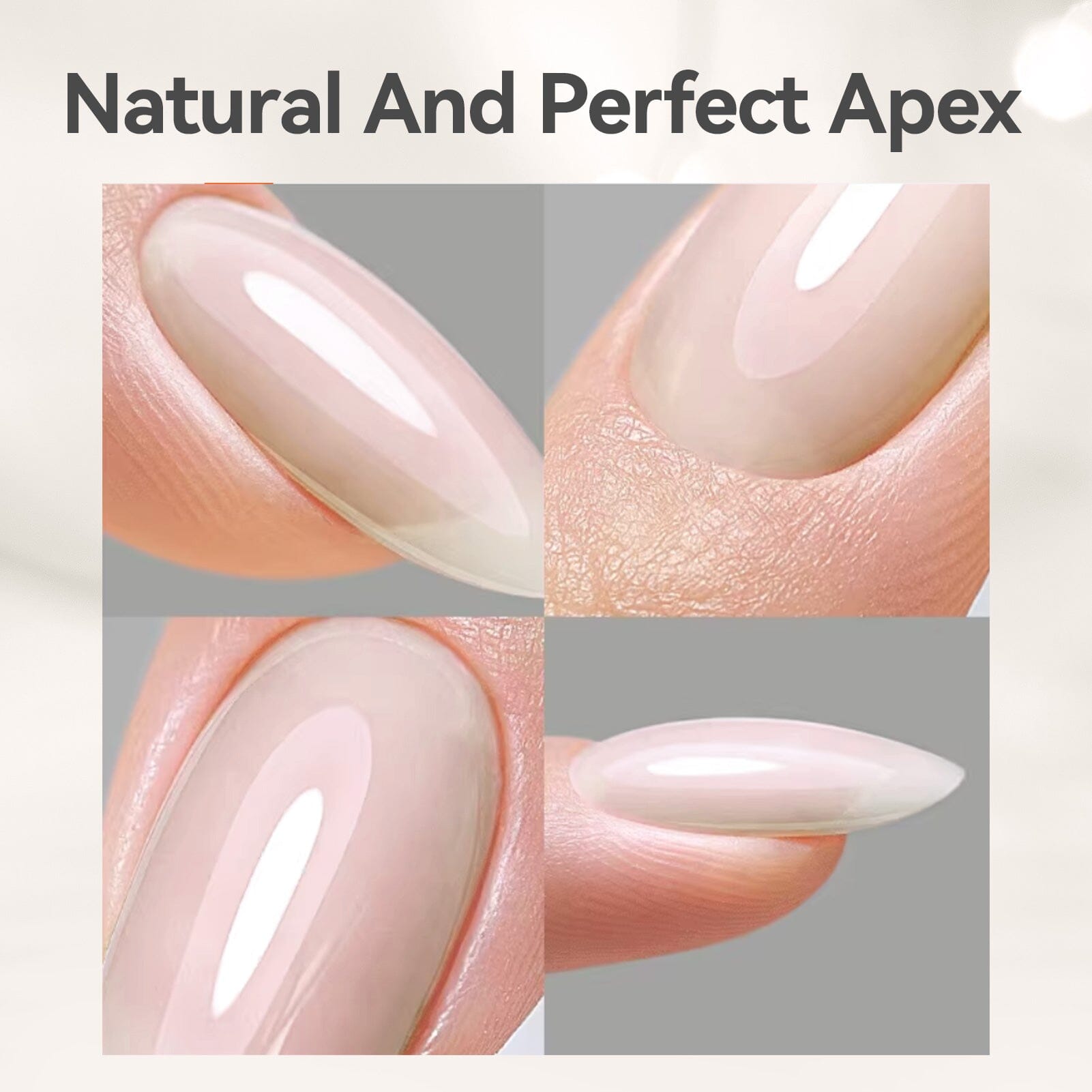 Nude 8 in 1 Builder Gel BG04 15ml - Professional Nail Strengthening & Extension Gel for DIY & Salon Use - Perfect for Manicures, Nail Art, and Long-Lasting Nail Extensions