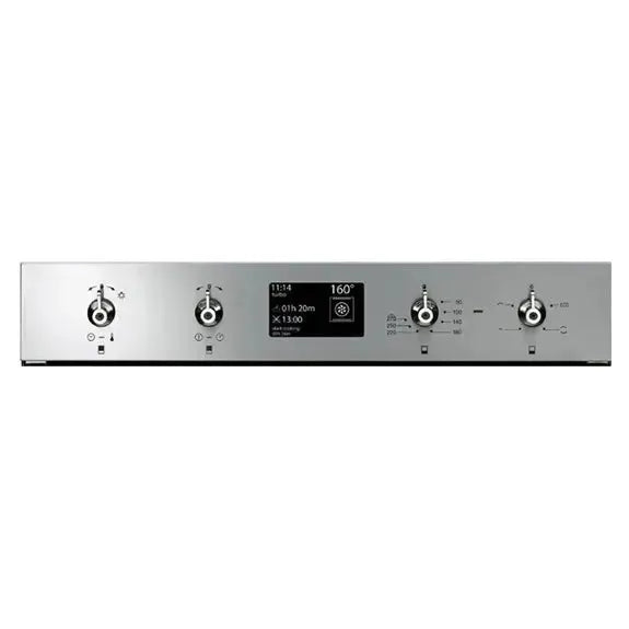 Smeg 60cm Classic Thermoseal Double Pyrolytic Oven in Stainless Steel - Professional Kitchen Appliance for Baking, Roasting & Self-Cleaning | Perfect for Home Chefs & Modern Kitchens