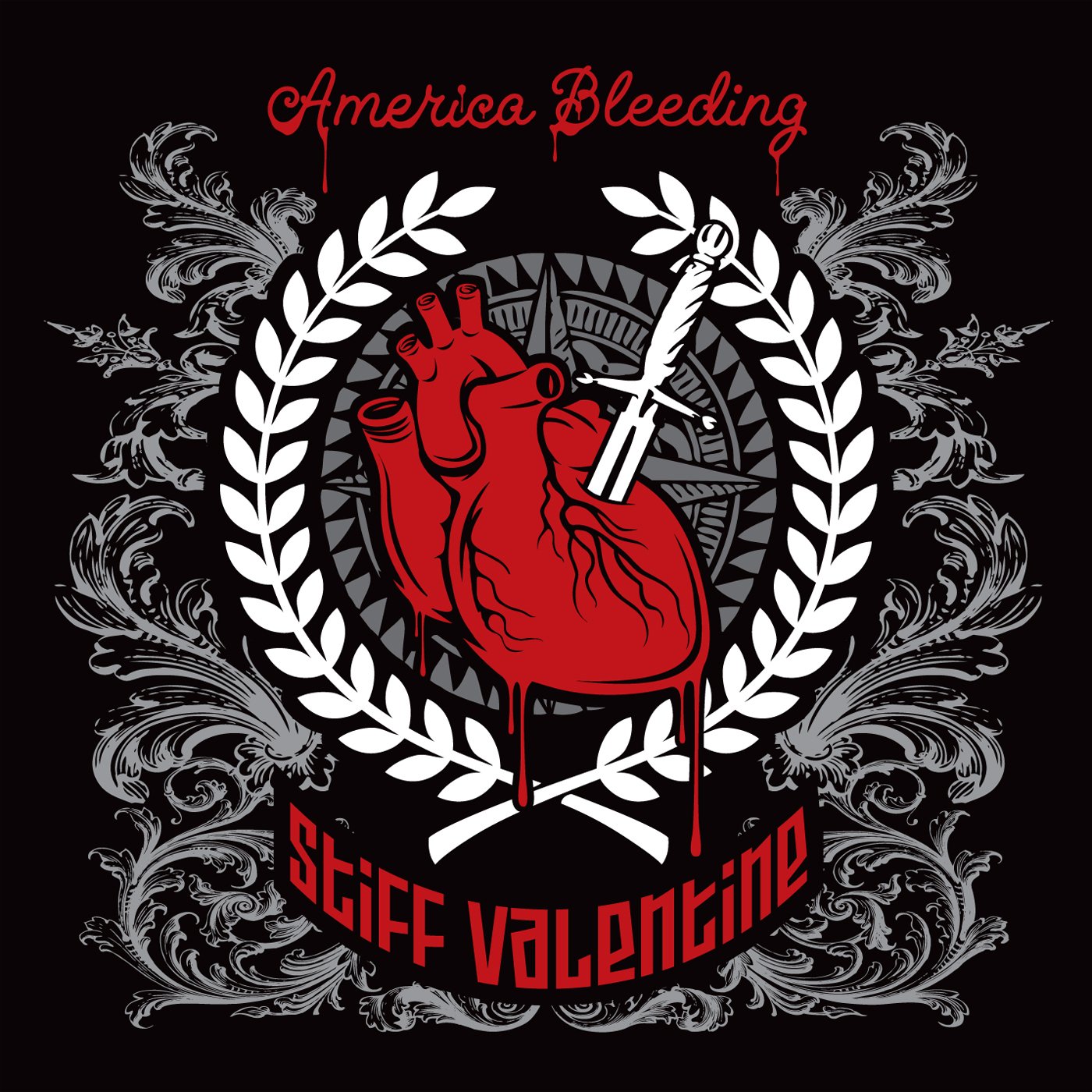 America Bleeding - Premium American Flag T-Shirt | Patriotic & Stylish Apparel for Men & Women | Perfect for 4th of July, Veterans Day & Political Rallies