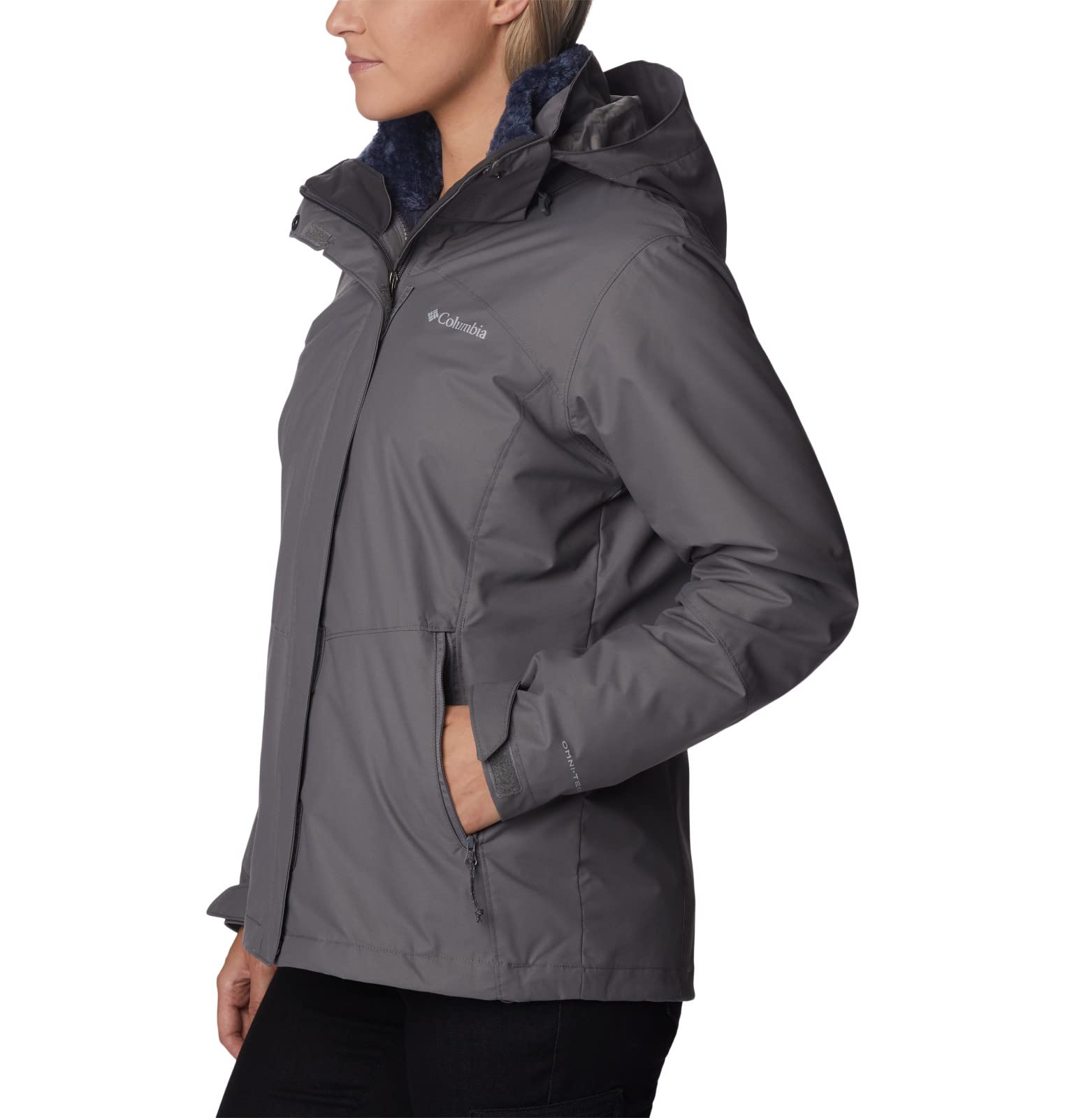 Columbia Women's Bugaboo II Fleece Interchangeable Jacket - Warm Winter Outerwear for Hiking, Camping & Outdoor Activities