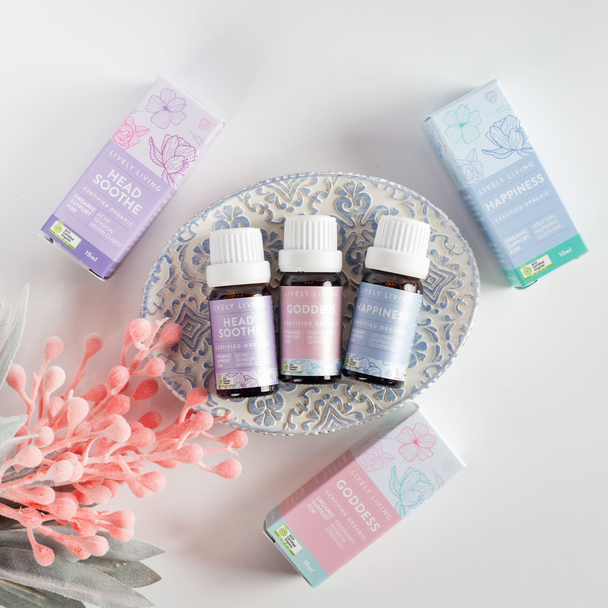 Premium Organic Essential Oils 3-Pack Set - 100% Pure Therapeutic Grade Aromatherapy Oils for Diffusers, Massage & Relaxation - Choose Any 3 Scents + Free Bonus Gift - Perfect for Home Spa, Yoga & Stress Relief