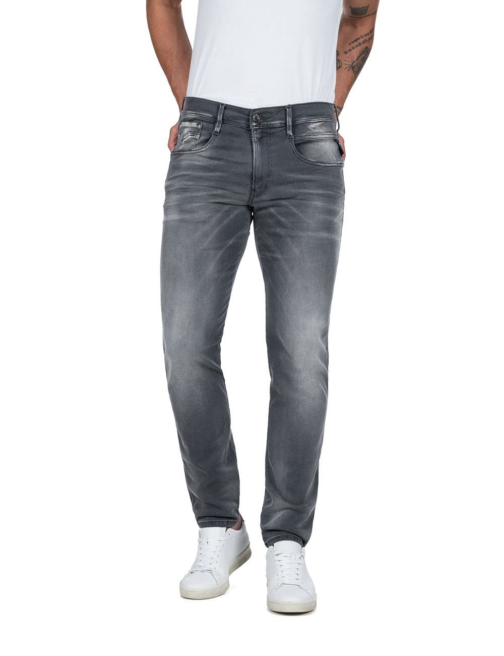 Replay Men's Jeans - Premium Denim Pants for Casual & Business Wear | Slim Fit, Comfortable & Stylish | Perfect for Office, Dating & Everyday Use