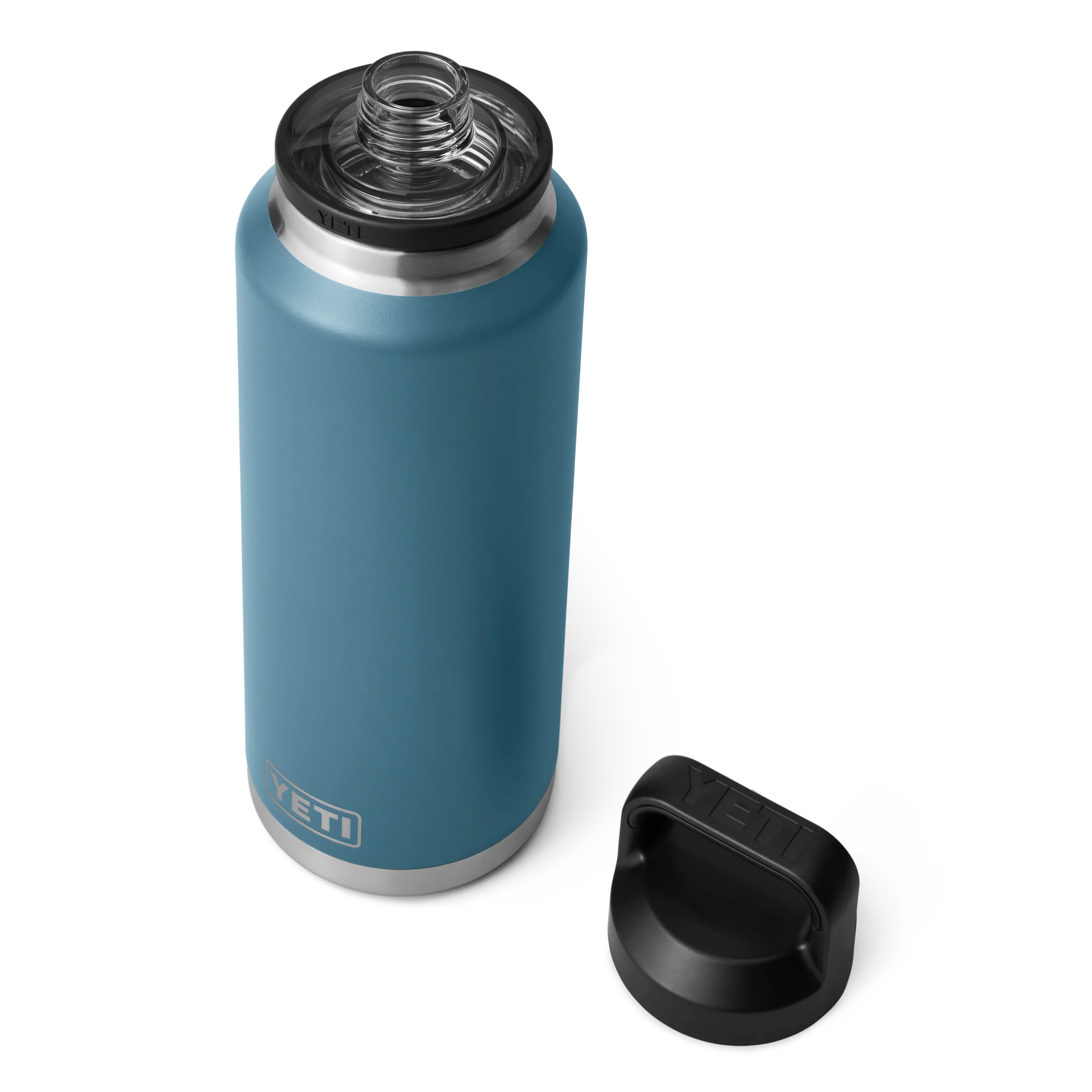 Yeti Rambler 46 oz Stainless Steel Water Bottle with Chug Cap - Insulated, Leakproof, BPA-Free for Outdoor, Gym, Hiking & Travel