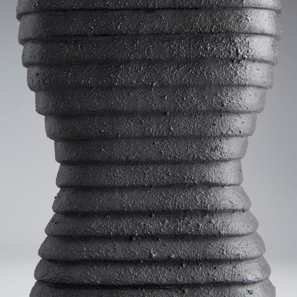 Cyan Design 10999 Moonstone Vase by J. Kent Martin - Large Gray Ceramic Vase for Home Decor, Wedding Centerpiece & Luxury Gift