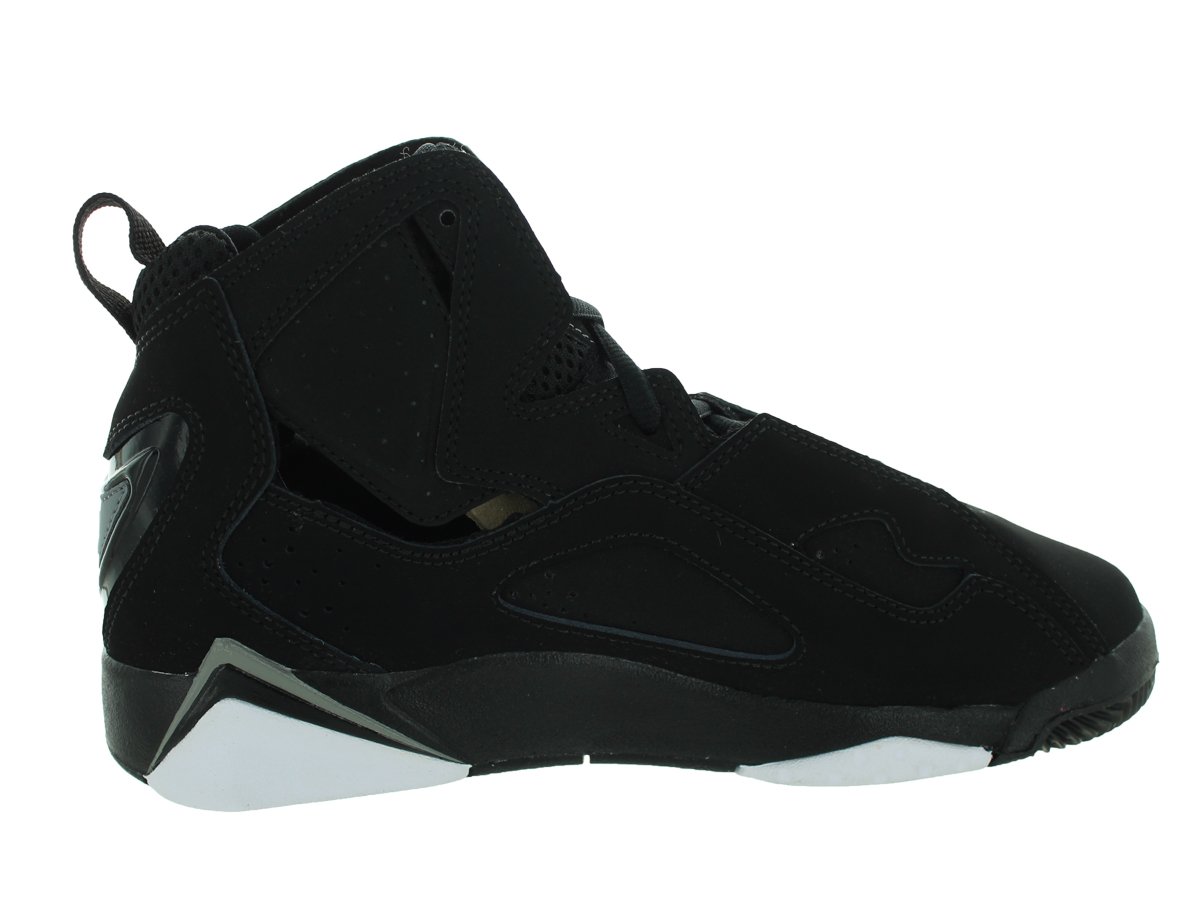 Nike Jordan Boys' Grade School True Flight Basketball Shoes - Black/White (342964-010) - Lightweight Sneakers for Kids Basketball Practice & Streetwear Fashion