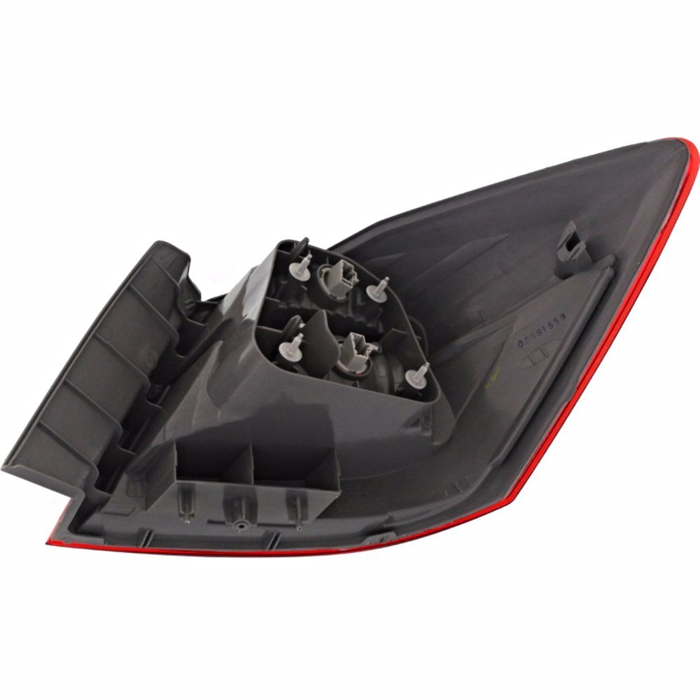 Honda Accord Sedan Tail Light Assembly Set for 2013-2015 Models - Left & Right Side Quarter Panel Mounted Non-LED Replacement Lamps | Perfect for Car Restoration, Accident Repair & Nighttime Safety Enhancement