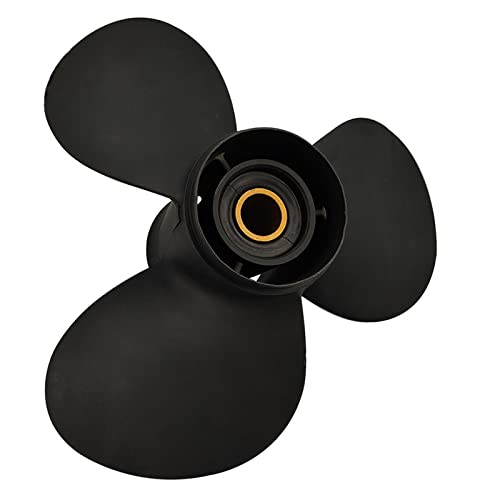Premium CAPTAIN Aluminum Outboard Propeller - Compatible with Evinrude & Johnson 90-140HP Engines (15 Tooth Spline RH) - High Performance Boat Prop for 4-Stroke 90HP, 115HP, 140HP Motors - Perfect for Fishing, Watersports & Recreational Boating