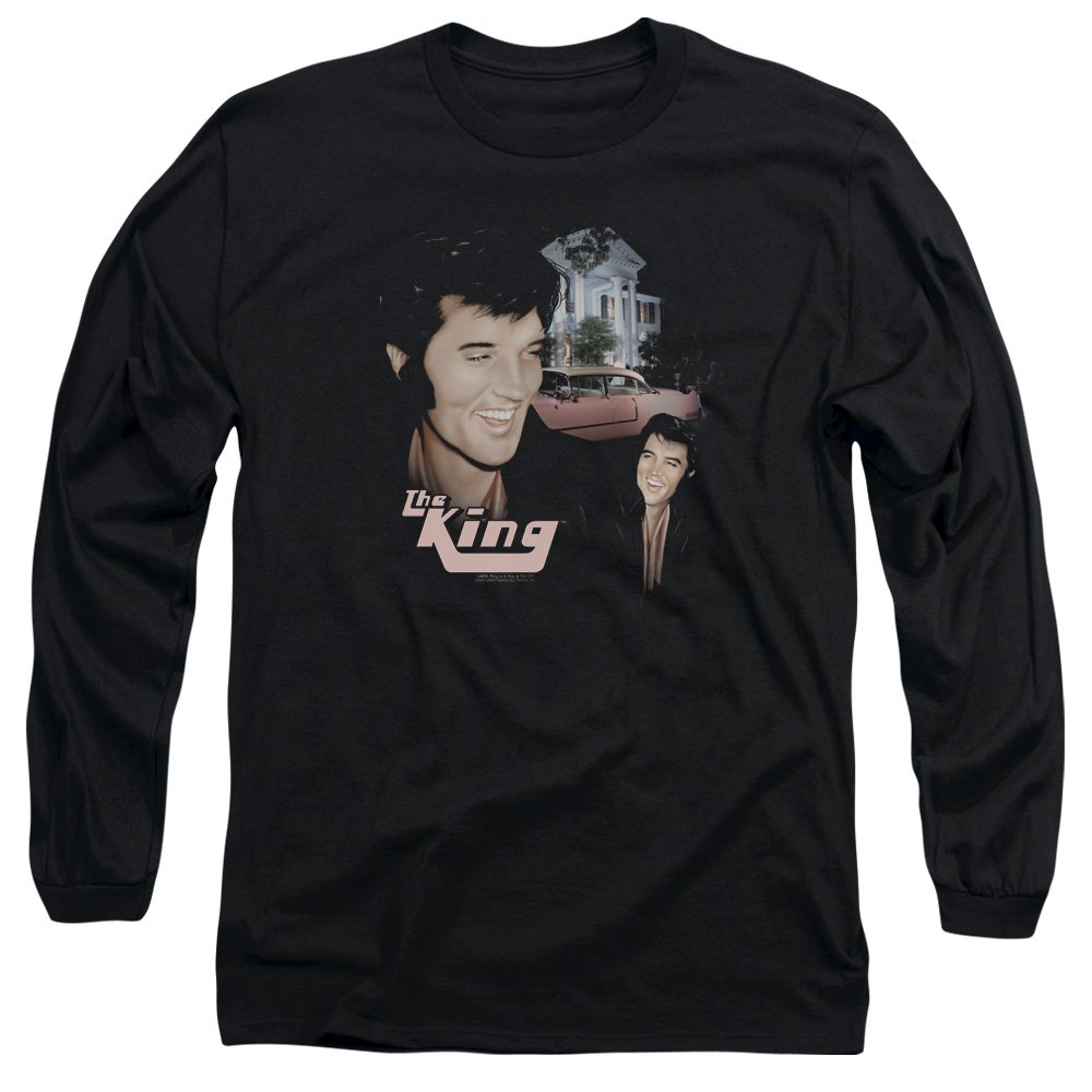 Elvis Presley Home Sweet Home Vintage Long-Sleeve T-Shirt - Unisex Retro Band Tee for Men & Women - Perfect for Concerts, Gifts & Casual Wear
