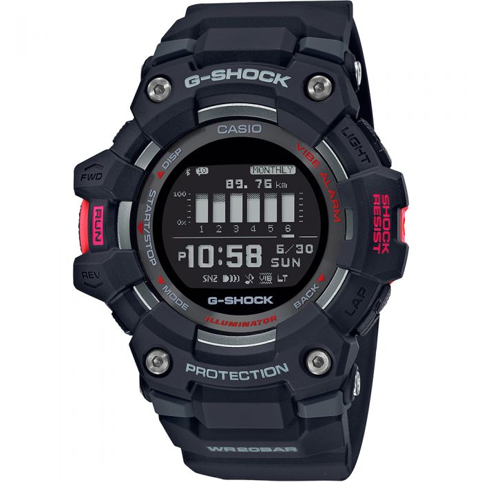 G Shock GBD100-1D Bluetooth Smartwatch with Step Tracker & Heart Rate Monitor - Perfect for Fitness, Outdoor Adventures & Daily Wear