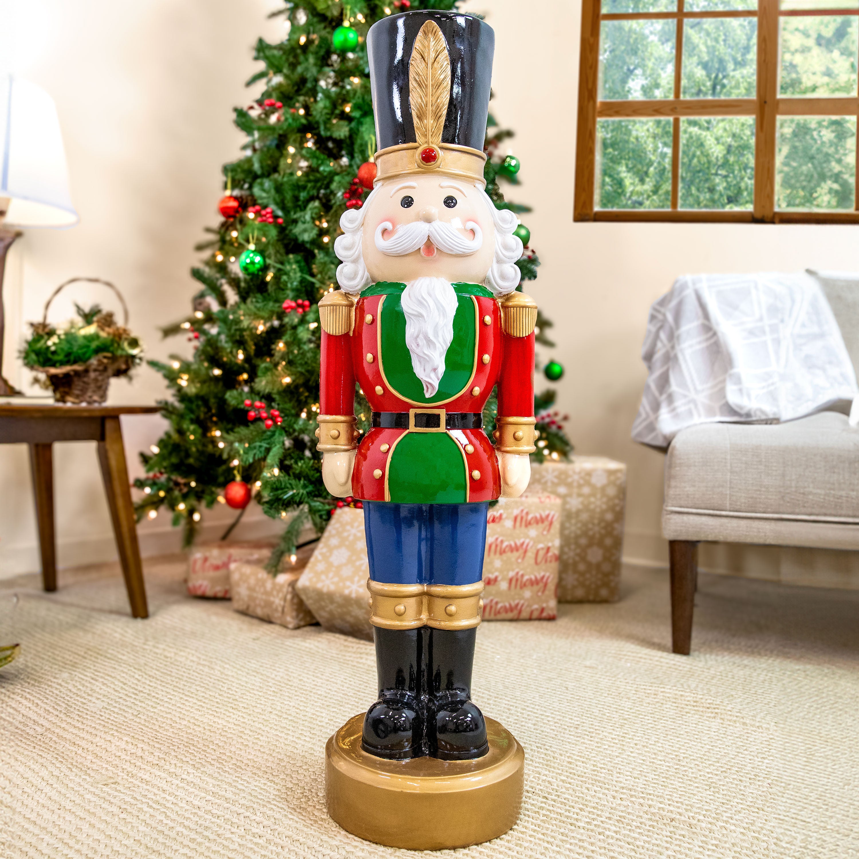 Sunnydaze Tommy the Toy Soldier Christmas Nutcracker Statue - 37