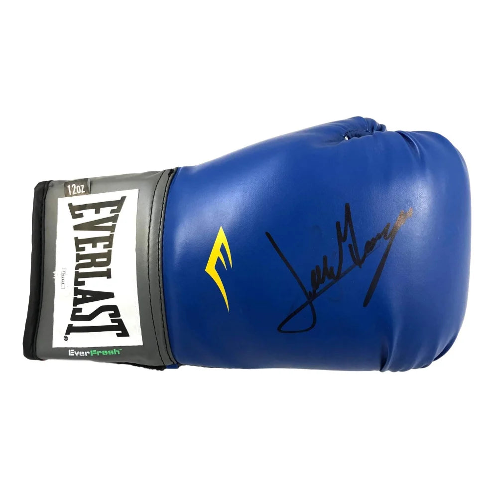 Jaime Munguia Autographed Everlast Boxing Glove - Hand Signed with JSA COA - Blue - Perfect for Boxing Memorabilia Collections and Sports Fan Gifts