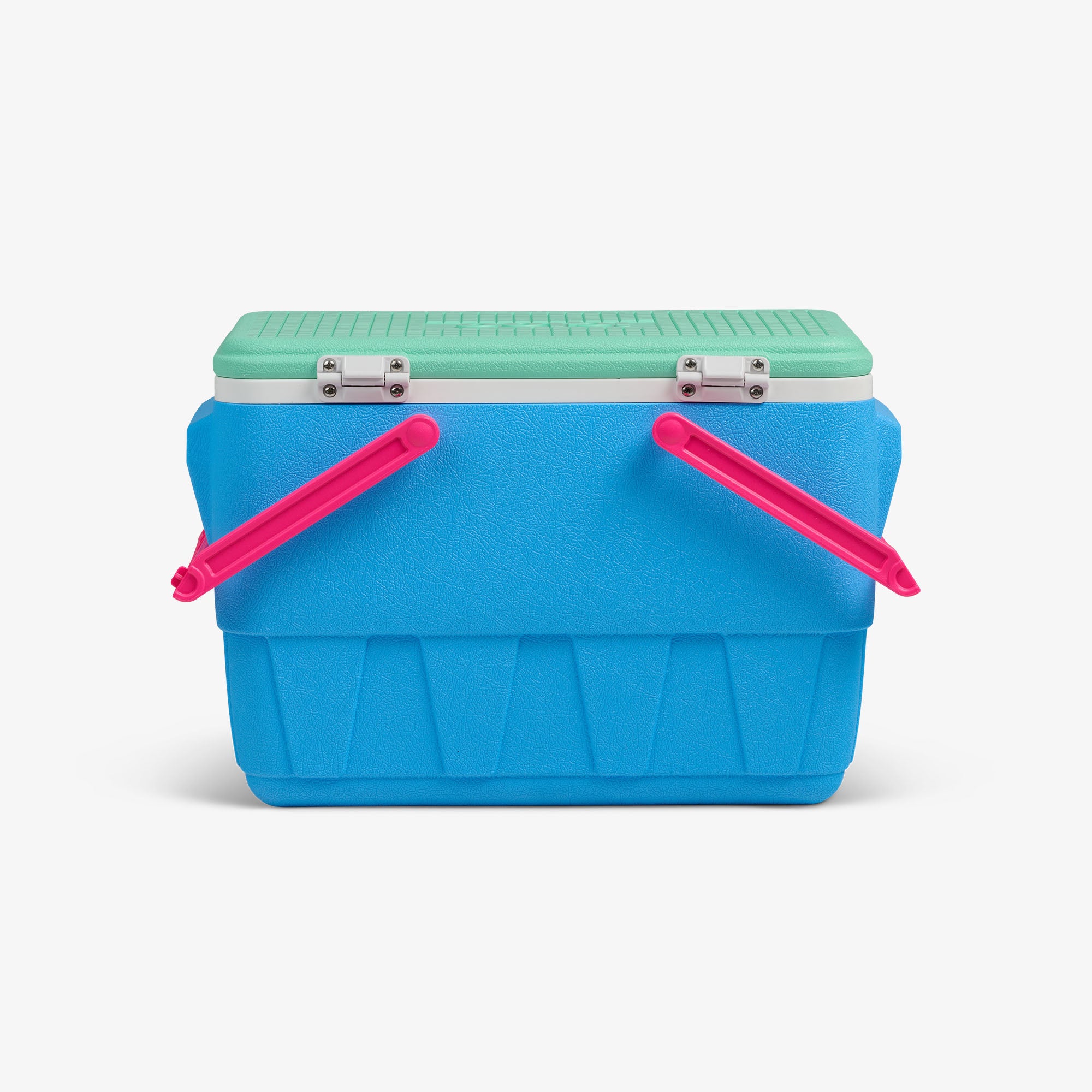 Vintage Picnic Basket with 25 Quart Cooler - Insulated Outdoor Lunch Box for Camping, Beach, and Picnics