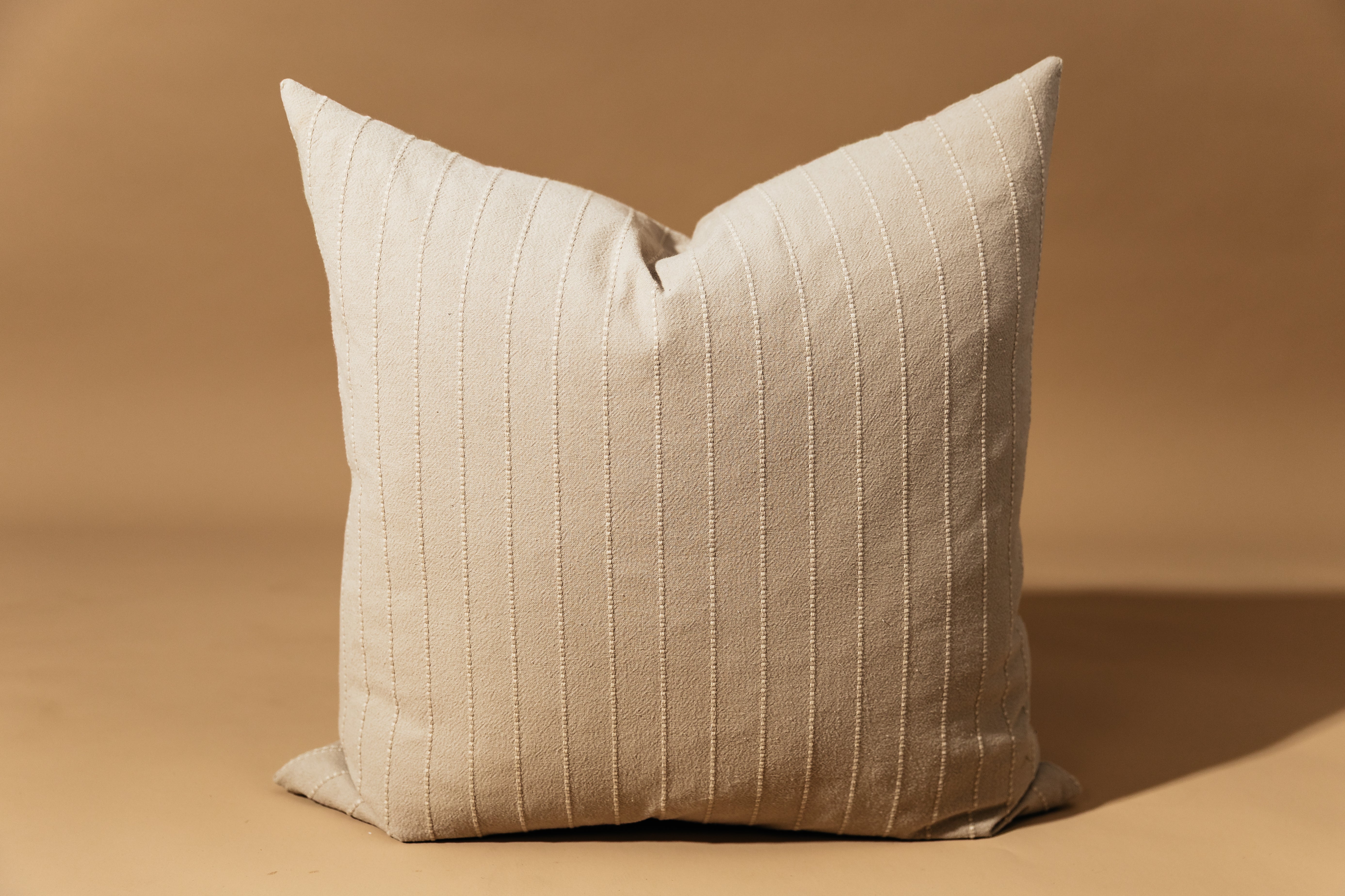 Monroe Euro Pillow Cover - Premium Soft Cotton Decorative Pillowcase for Couch, Bed & Sofa - Elegant Home Decor for Living Room & Bedroom