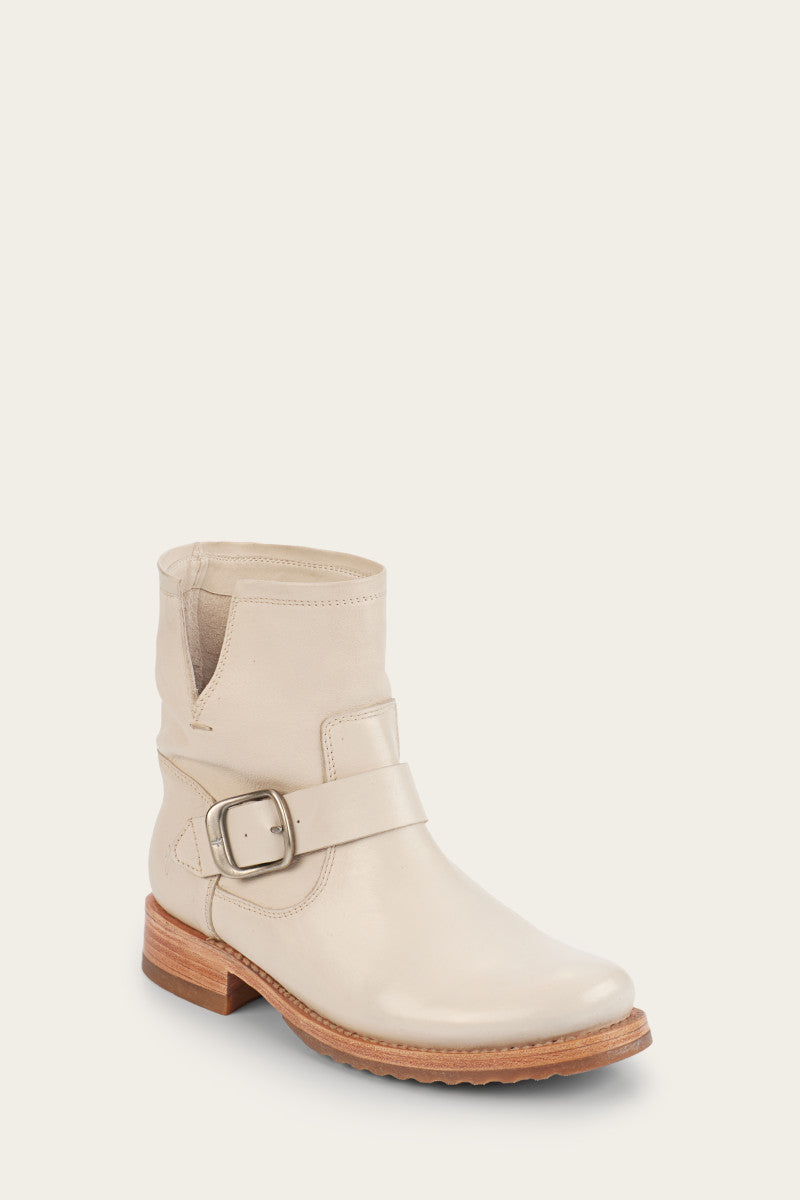 Stylish Pre-Owned Veronica Bootie Ankle Boots for Women - Perfect for Casual Outings, Work & Date Nights