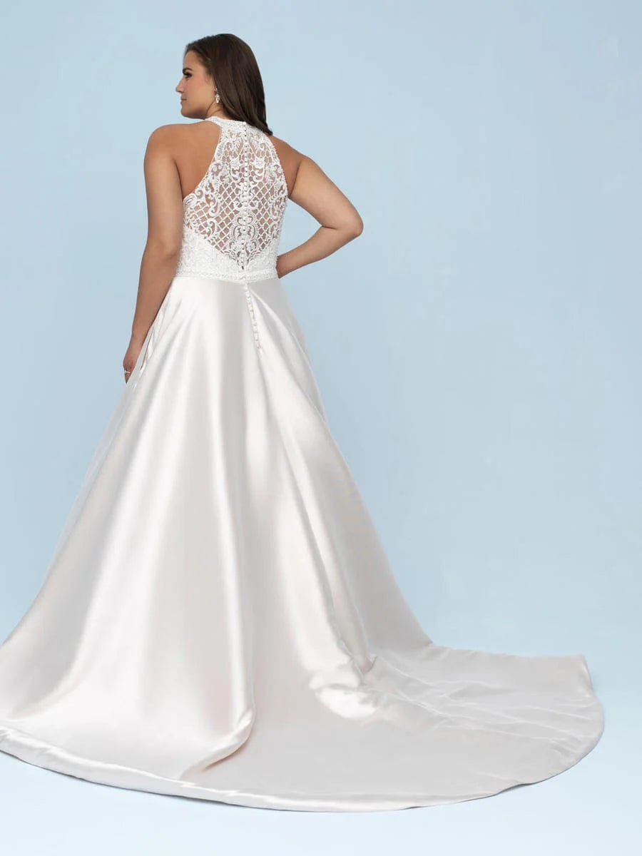 Allure W442 Women's Plus Size 24W Formal Evening Gown - Perfect for Prom, Weddings & Special Occasions
