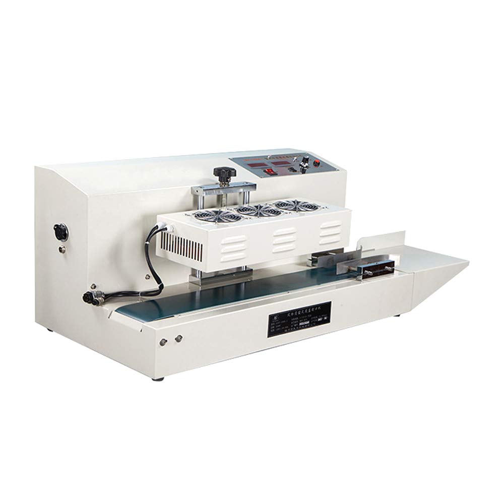 TECHTONGDA LGYF-1500A Continuous Electromagnetic Induction Sealer - Bottle Cap Sealing Machine for 20-50mm Diameter Caps (220V) | Perfect for Home Brewing, DIY Projects & Small Business Packaging