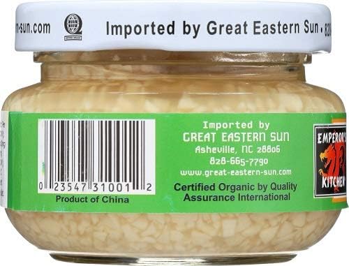 Emperor's Kitchen Chopped Garlic, 4.5-Oz (6-Pack) - Fresh Flavor for Cooking, Stir-Fry, Pasta & Homemade Sauces