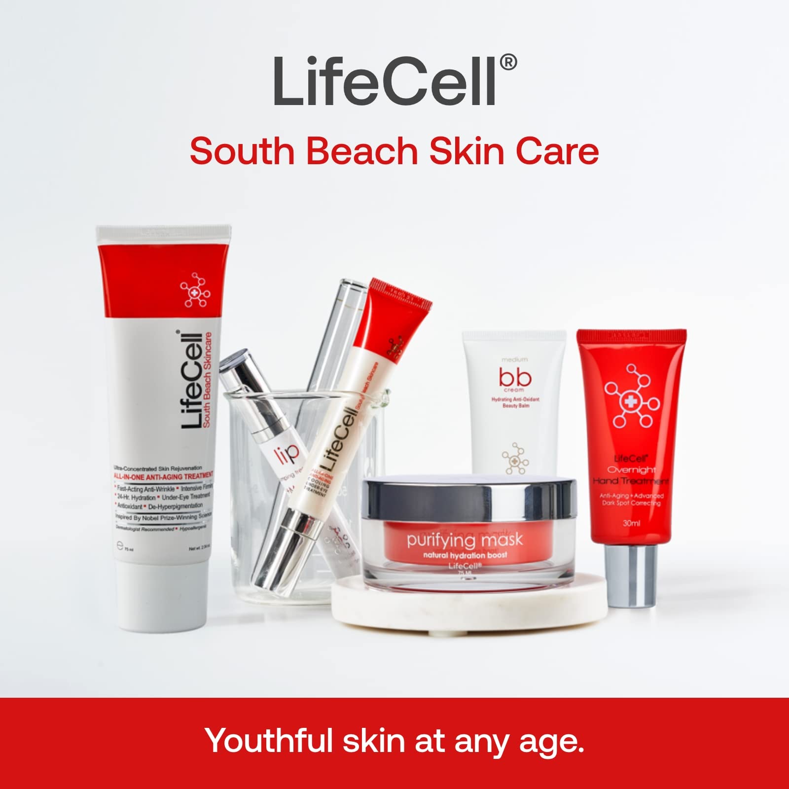 LifeCell Hair Restoration System for Men - 5% Minoxidil Treatment for Hair Growth & Thinning Hair - Effective Hair Regrowth Solution for Home Use
