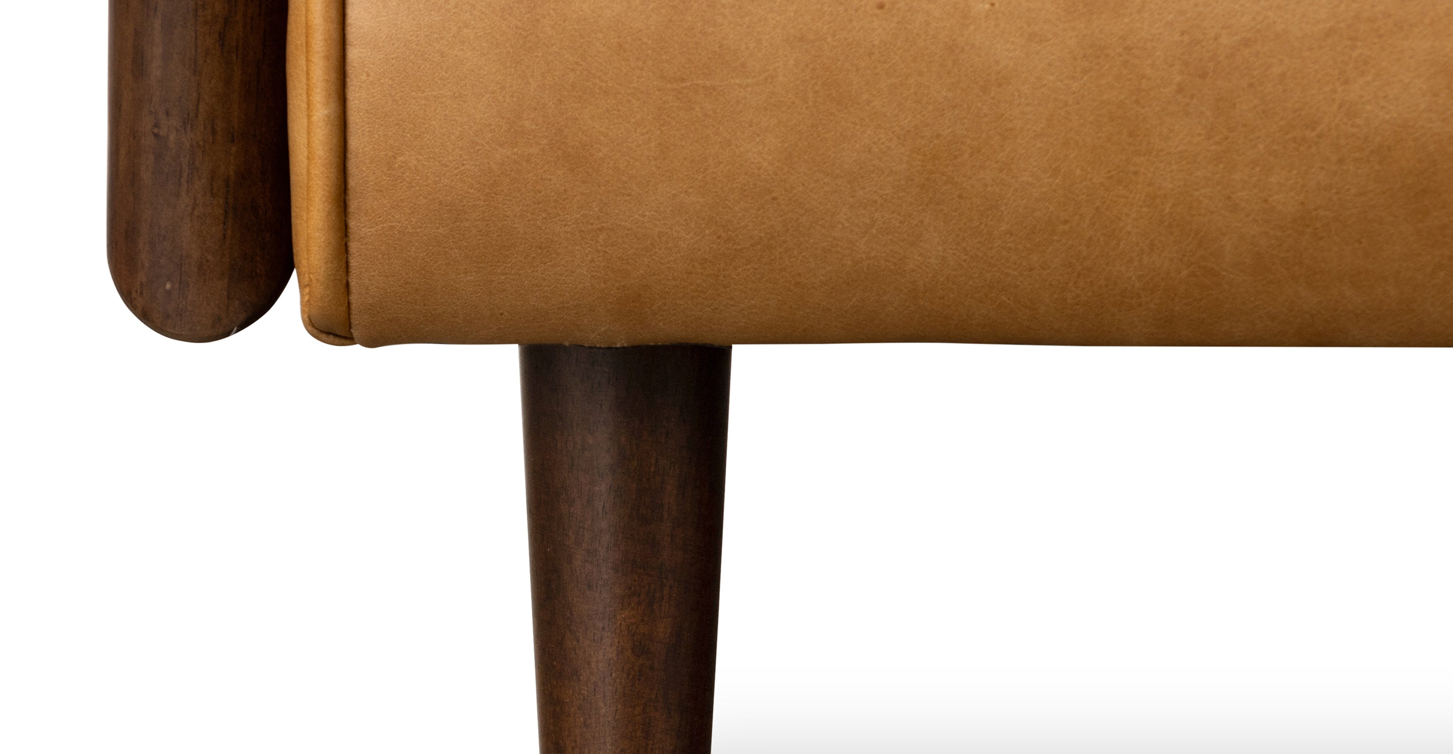 Viborg Modern Lounge Chair - Comfortable Accent Chair for Living Room, Bedroom, Office - Soft Upholstered Fabric with Sturdy Wooden Legs - Perfect for Relaxing, Reading, or Napping