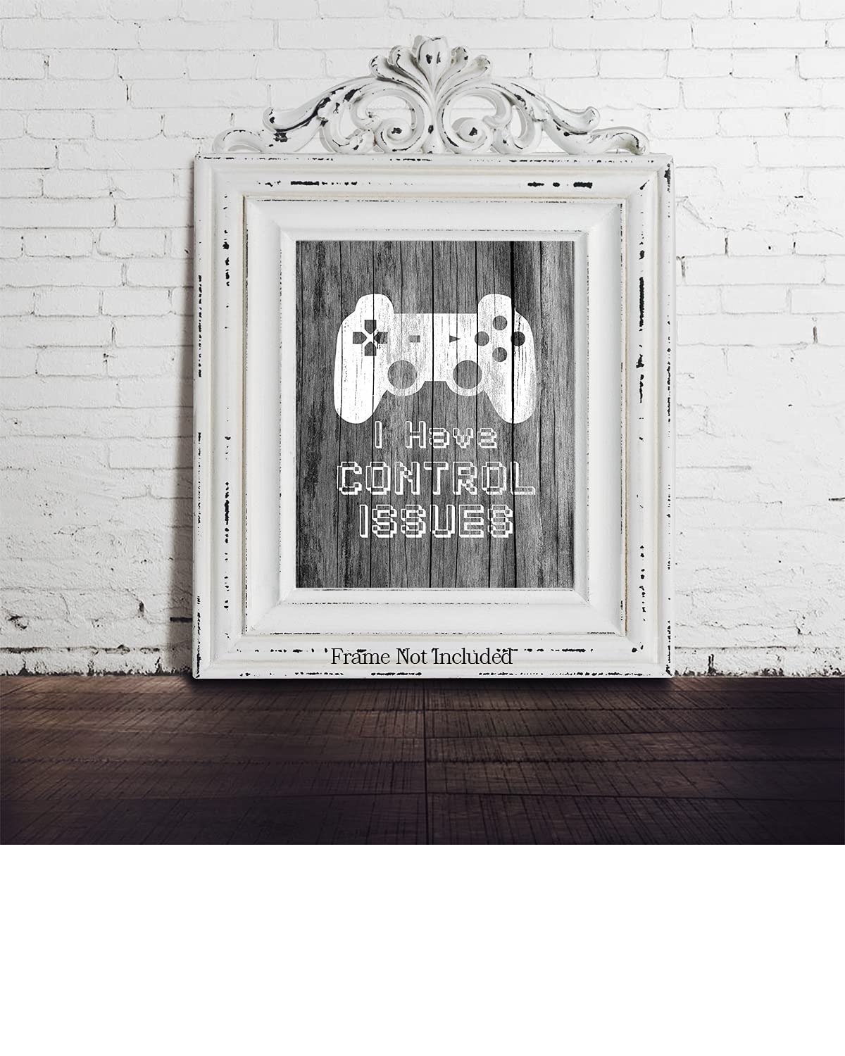 Funny Video Gaming Wall Art - 32x40 Unframed Poster for Gamers - Perfect for Gamer Gifts, Birthday Party Decor & Game Room Wall Decor - Great for Living Room, Bedroom or Man Cave