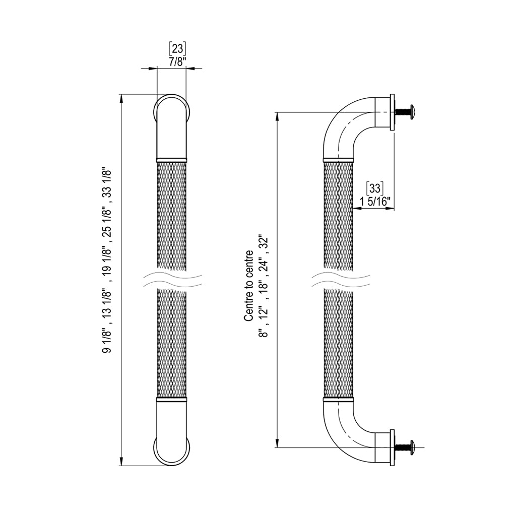 H2O Appliance Pull Handle - 8