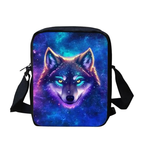 Blue Galaxy Wolf