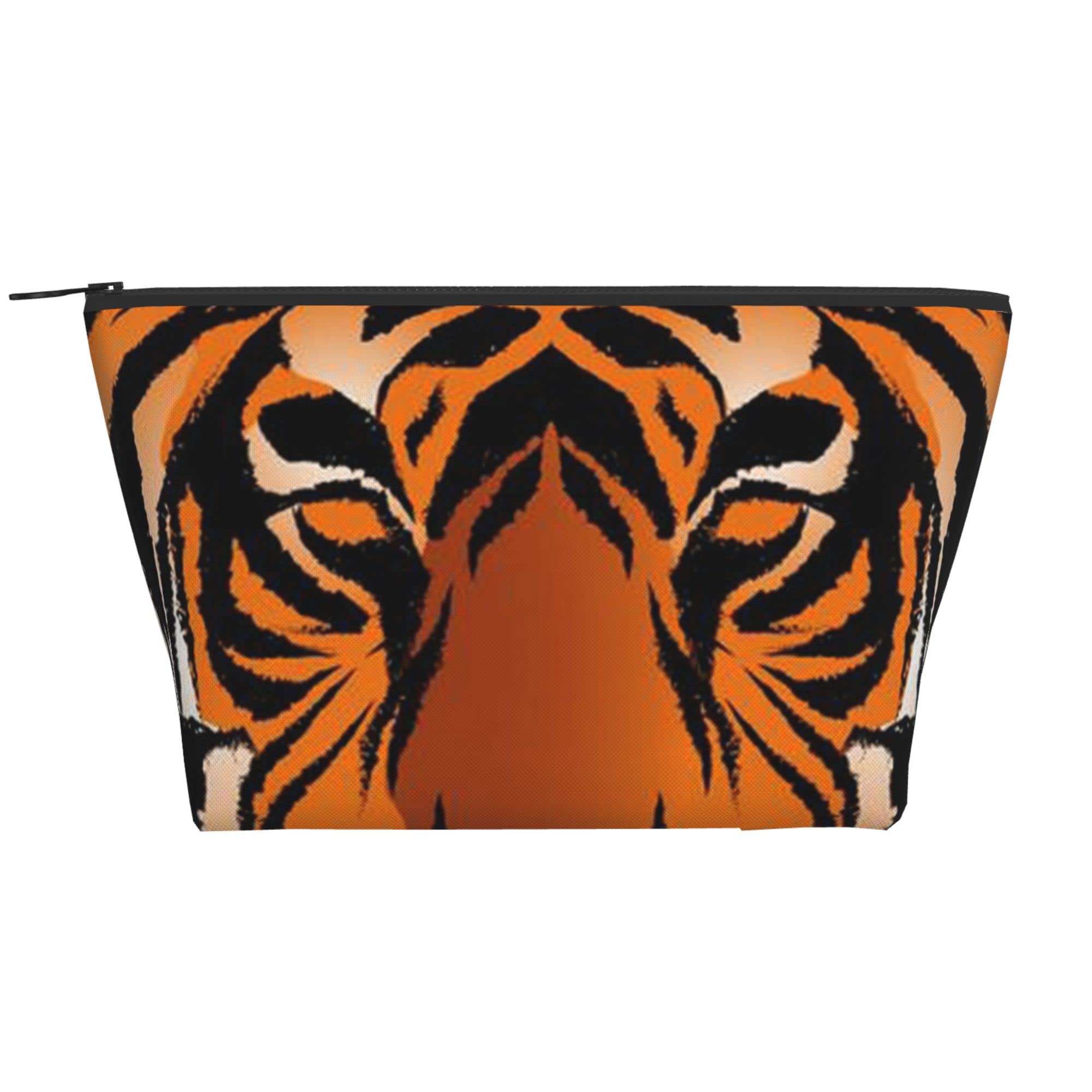 Bengal Tiger Makeup Pouch - Waterproof Oxford Cosmetic Bag for Women & Men - Travel & Gym Use