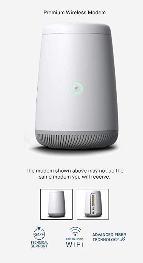 CenturyLink C4000XG Gigabit Fiber WiFi Modem Router - High Speed Internet for Home & Office | Renewed Certified | Perfect for Streaming, Gaming & Remote Work