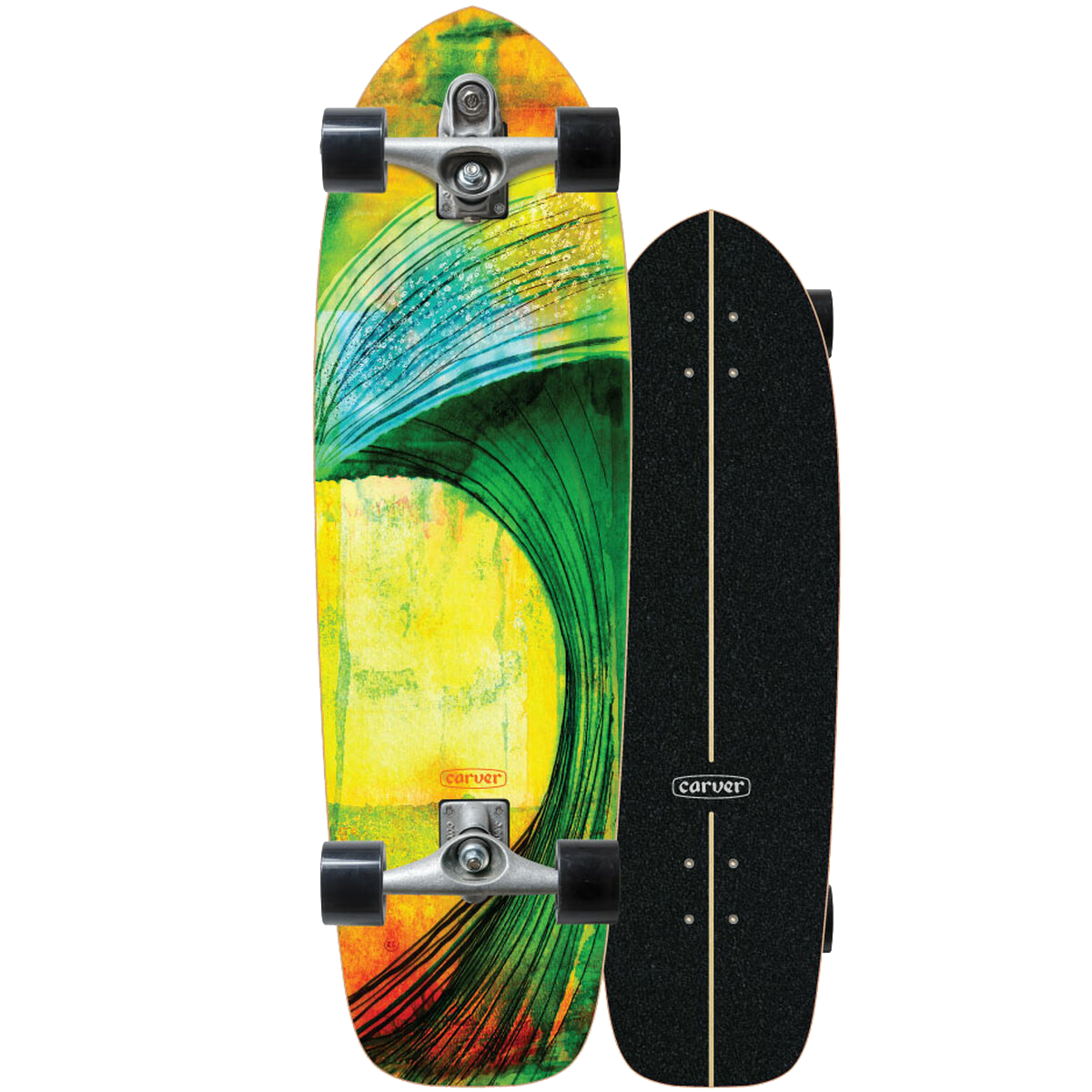 Greenroom Complete C7 33.75-inch Skateboard - Perfect for Street Skating, Park Riding & Commuting | Durable Deck with Smooth Wheels for Beginners & Pros