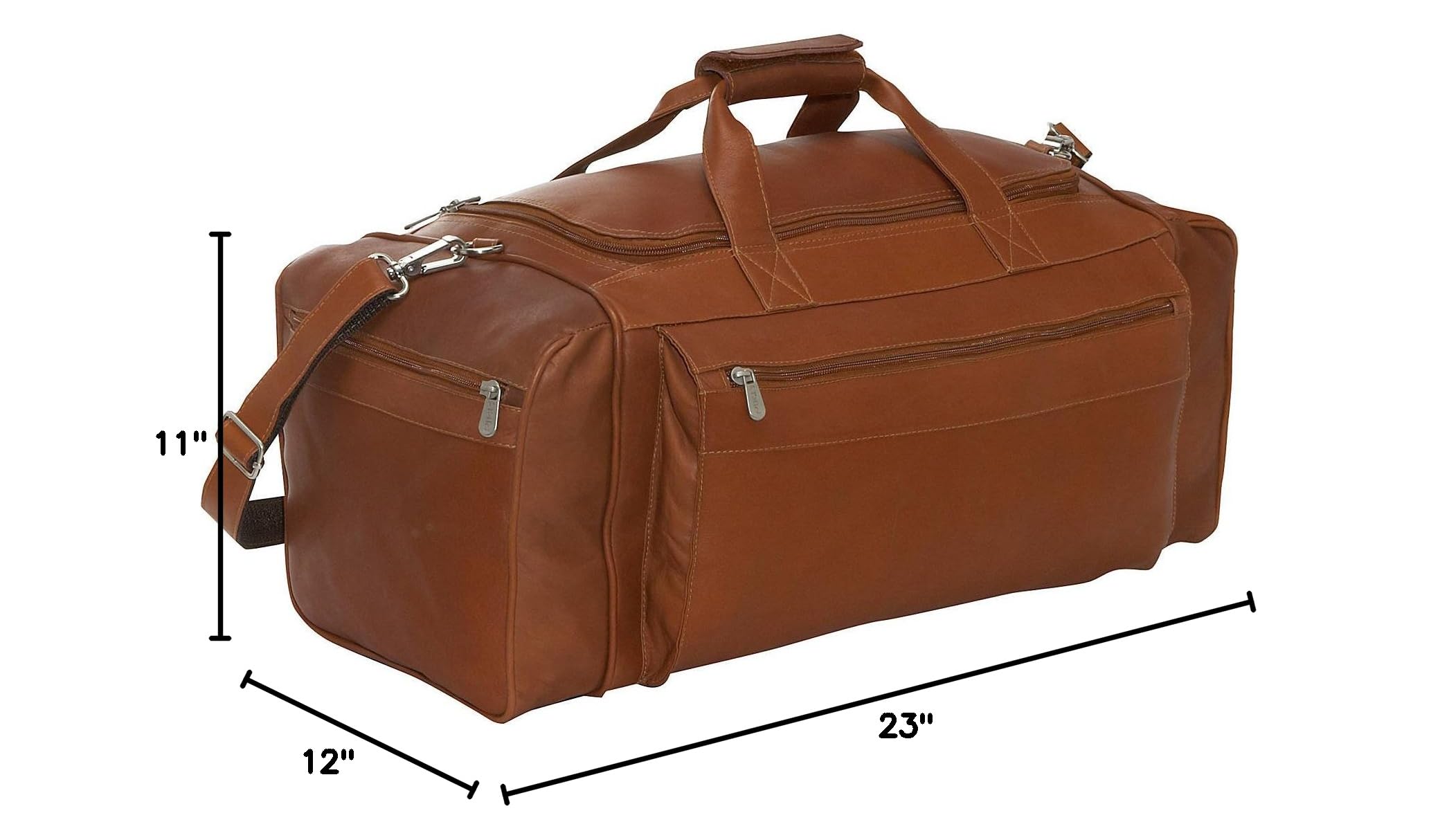Large Duffle Bag for Travel, Gym & Sports - Durable Saddle Design - One Size Fits All - Perfect for Weekend Getaways, Workouts & Outdoor Adventures