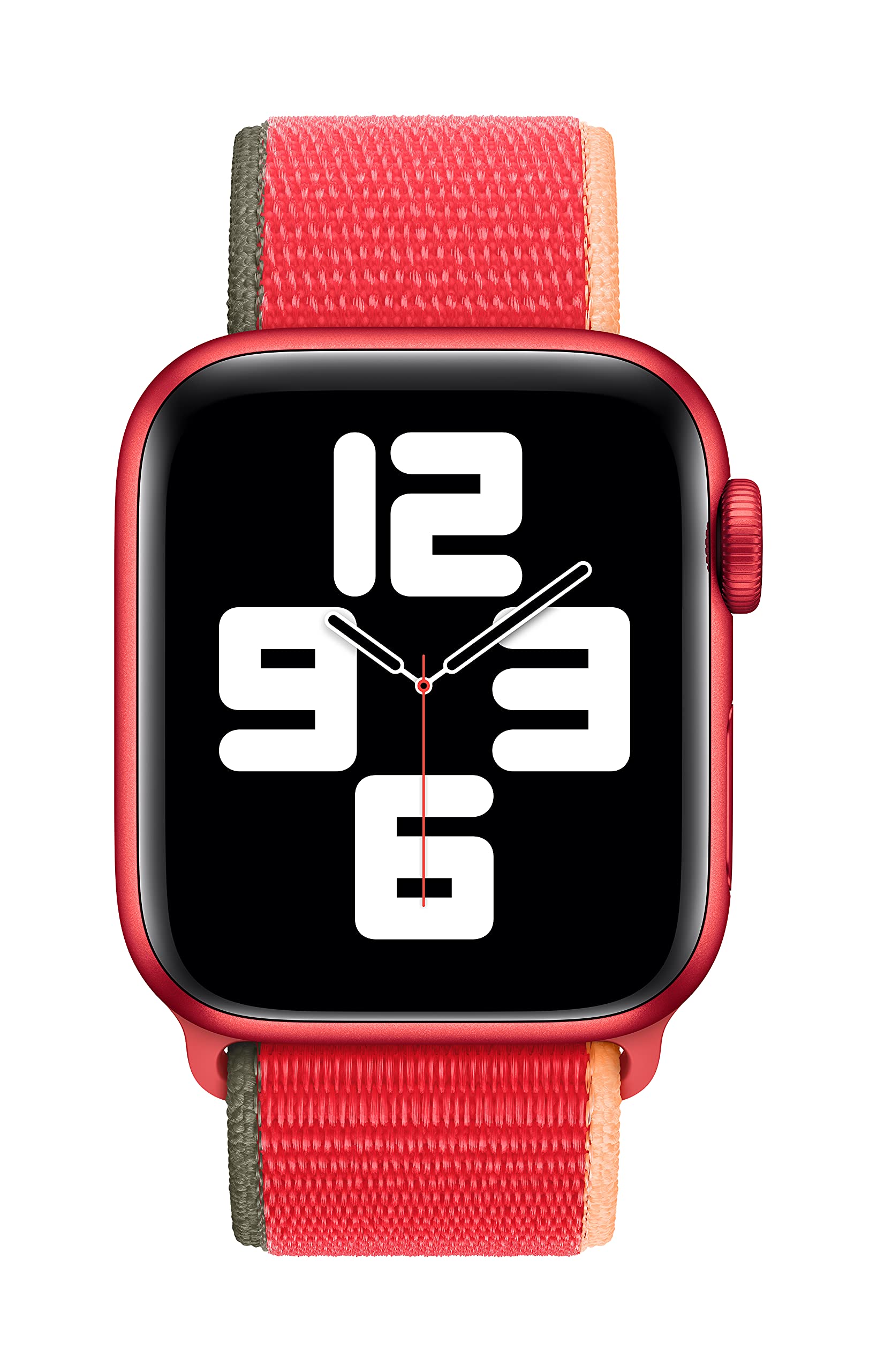 Apple Watch Band 40mm - Sport Loop Strap for Apple Watch Series 9/8/7/SE - Soft Nylon Comfortable Wristband (Product Red) - Perfect for Running, Workouts & Daily Wear