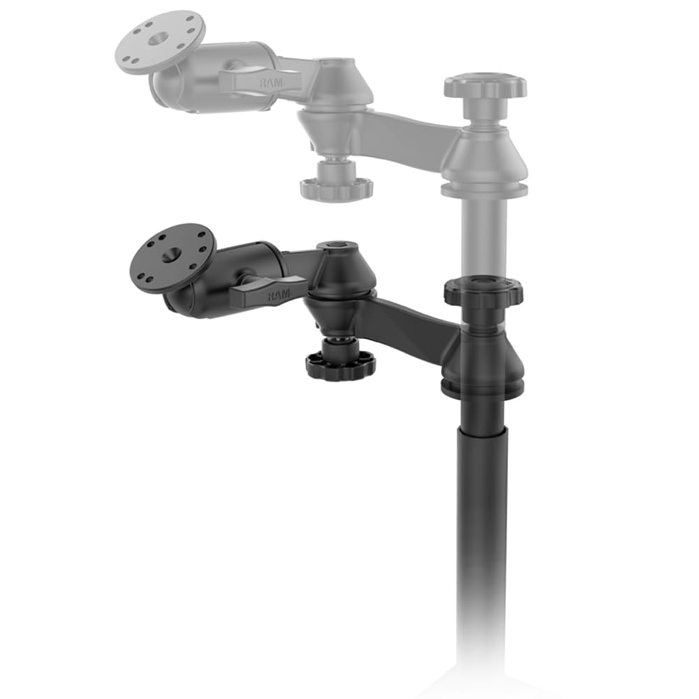 RAM MOUNTS No-Drill Laptop Mount for Ford Explorer, Ranger, Bronco + More | RAM-VB-202-A-SW1 | Secure Laptop Holder for Work & Travel