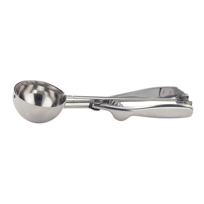 Winco #16 2.75 Oz Stainless Steel Disher Portioner - Perfect for Ice Cream Scooping, Cookie Dough & Food Portioning