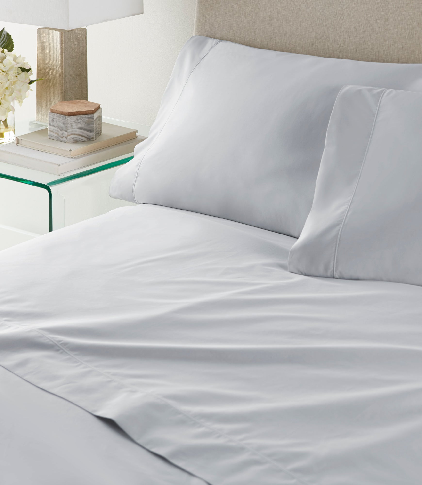 Premium 100% Egyptian Cotton Pillowcases Set of 2 - 800 Thread Count Luxury Bedding for Soft & Breathable Sleep - Perfect for Hotels, Home & Gifts