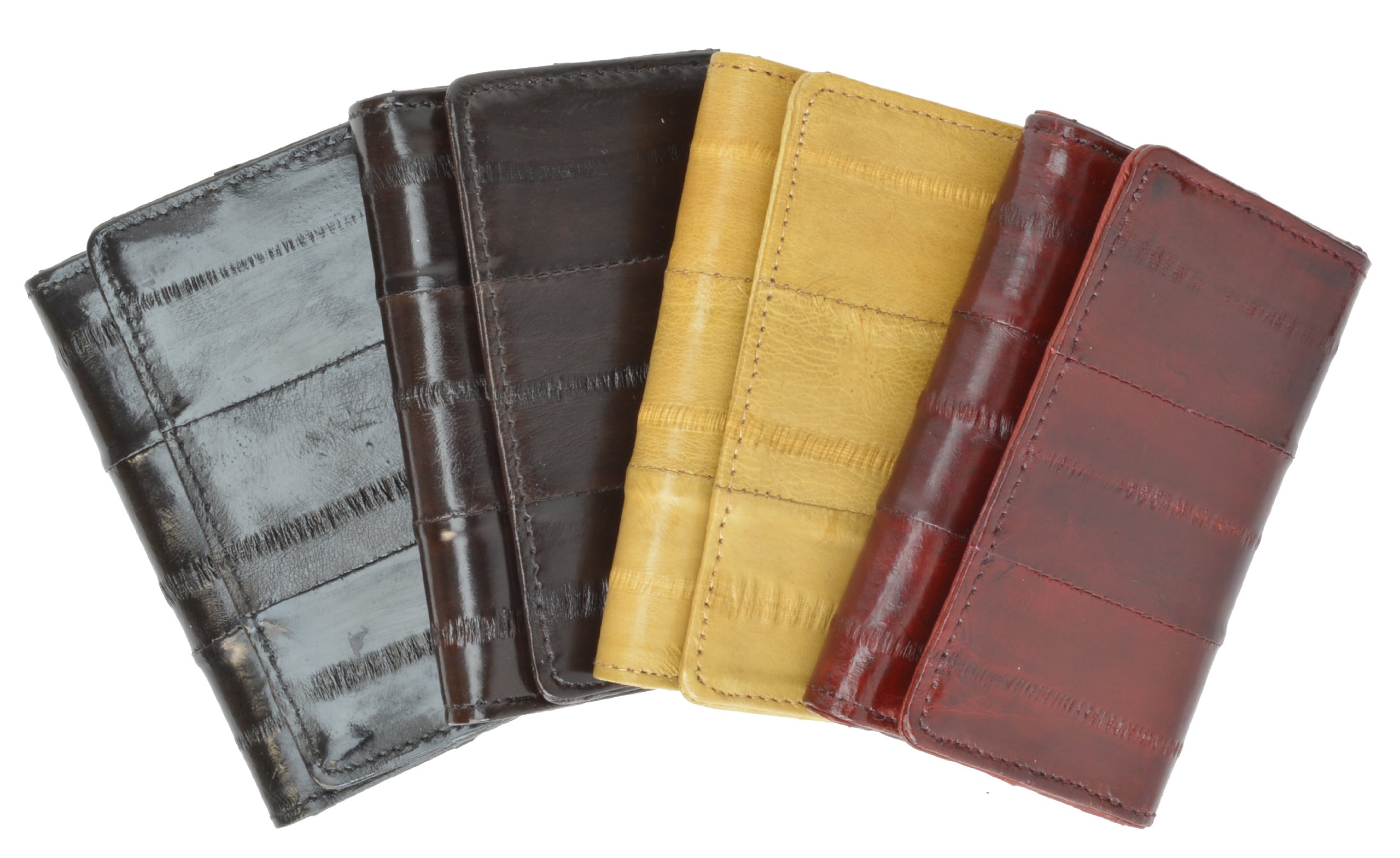 Premium MARSHAL Eel Skin Leather Key Case Wallet - Slim & Durable Key Organizer with RFID Protection - Perfect for Home, Office & Travel Accessories