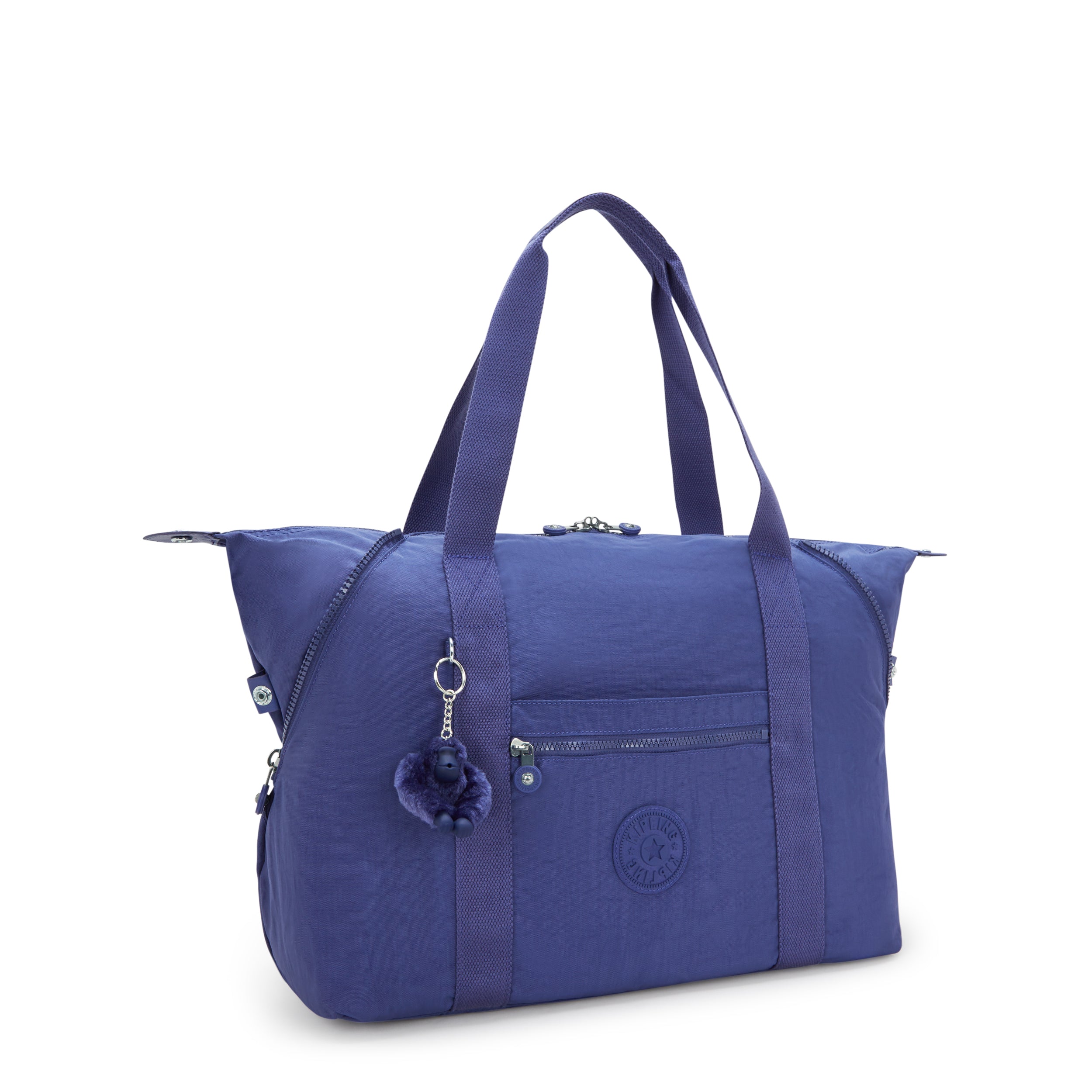 Kipling Art Medium Tote Bag for Women - Lightweight Durable Shoulder Bag in Ocean Blue | Perfect for Work, Travel & Everyday Use