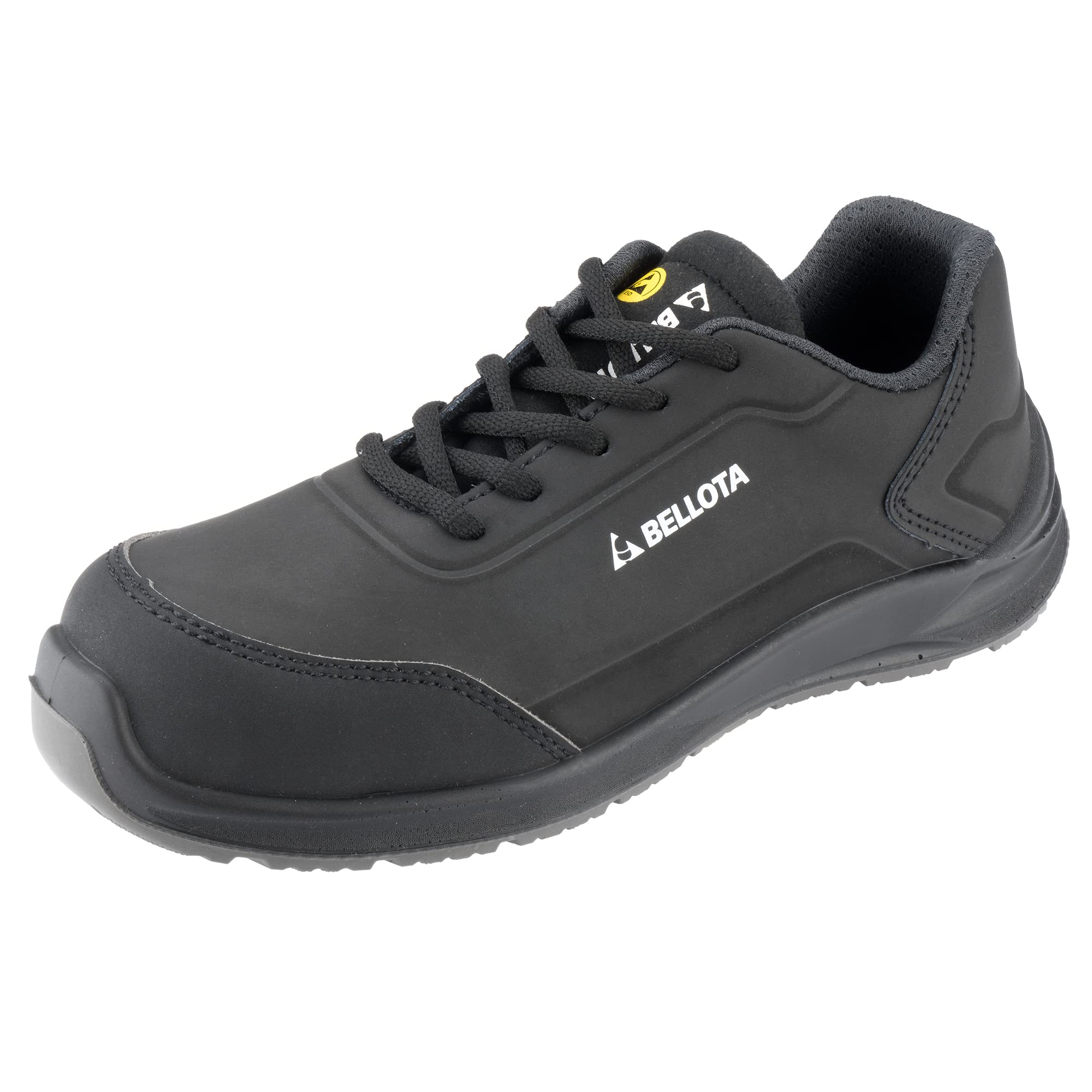Bellota Women's Safety Shoes Flex Carbon S3 - Black/White Industrial Work Footwear Size 9.5 UK - Slip Resistant & Comfortable for Warehouse, Construction & Factory Workers