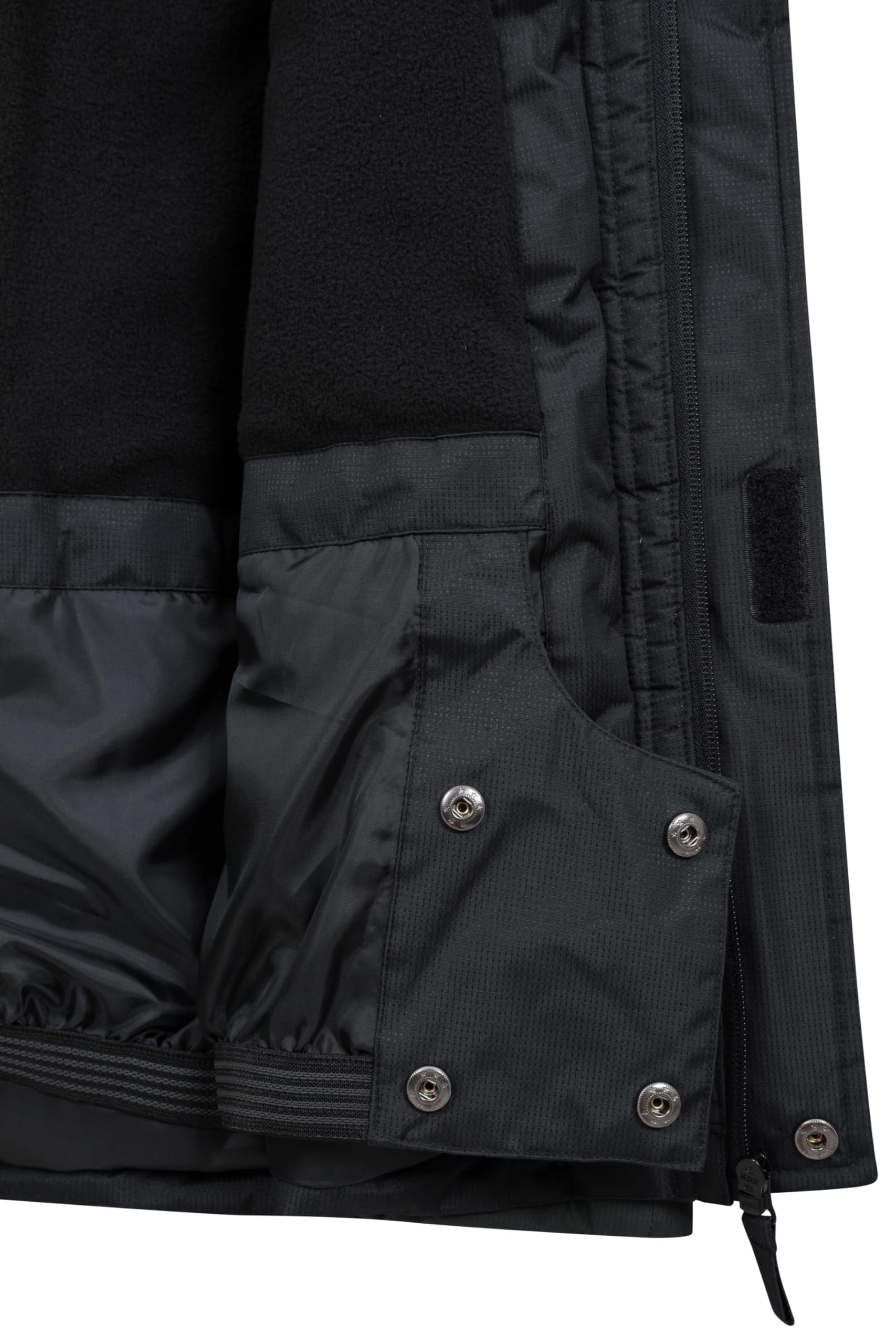 Mountain Warehouse Shadow Men's Printed Ski Jacket - Fleece Lined Winter Snow Coat for Skiing & Snowboarding | Waterproof Windproof Cold Weather Jacket for Outdoor Winter Sports