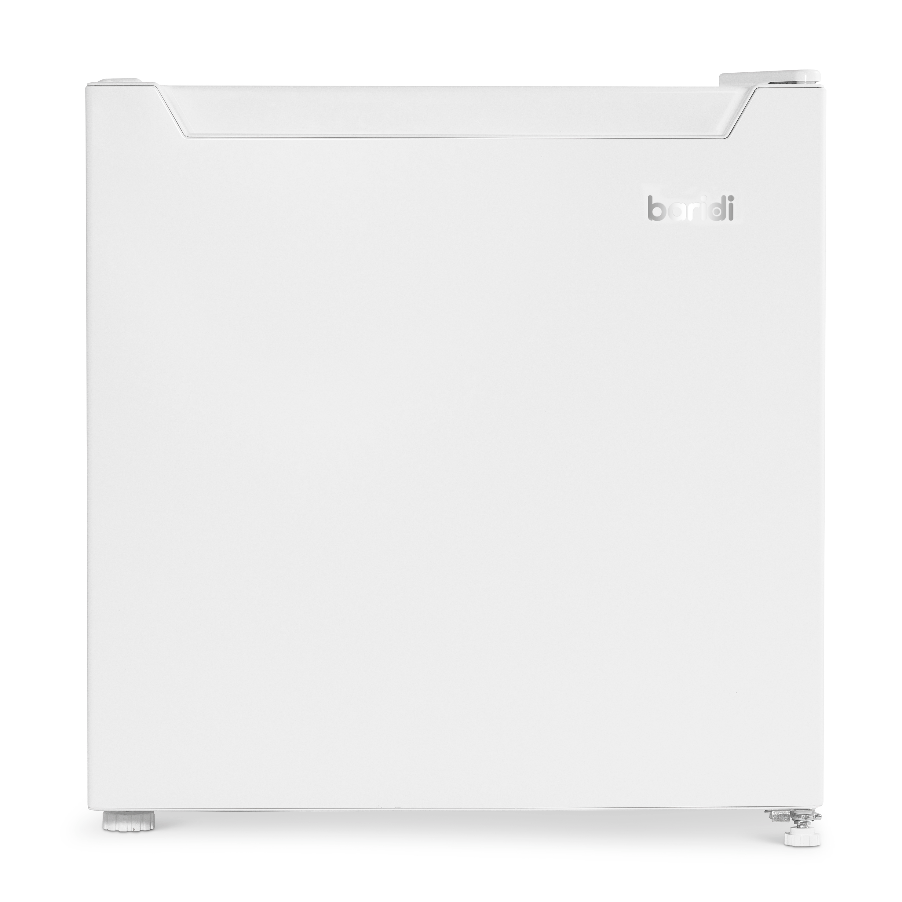 Baridi 31L Mini Tabletop Fridge Freezer with Reversible Door - Compact White Refrigerator for Bedroom, Office, Dorm & Small Spaces - Perfect for Drinks, Snacks & Skincare Storage