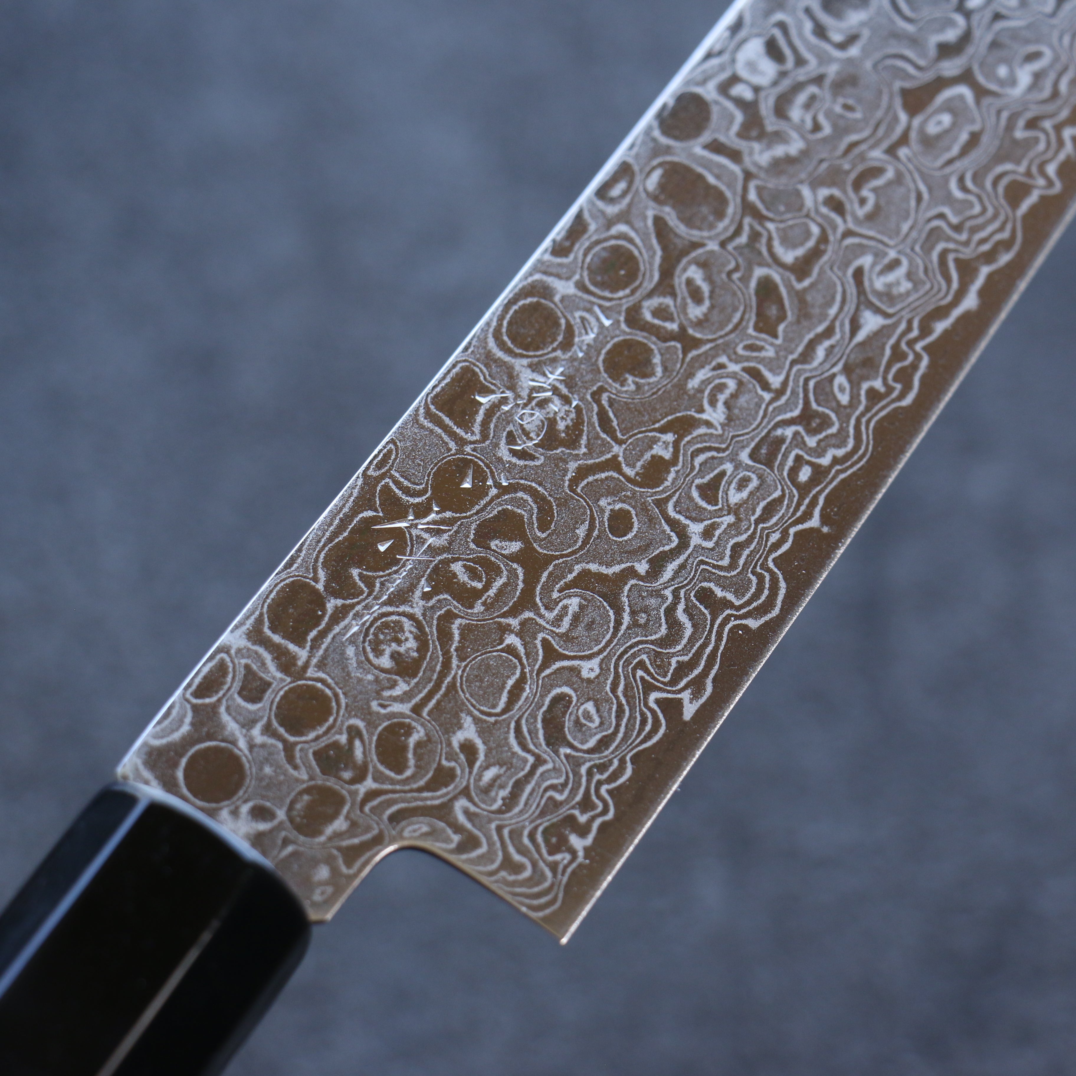 Premium Misuzu AUS10 Damascus Sujihiki Knife 240mm - Handcrafted Japanese Slicing Knife with Magnolia Wood Handle - Perfect for Sushi, Sashimi & Meat Cutting