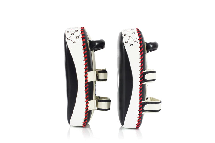 Fairtex Muay Thai Curved Boxing Pads - Premium Kick Pads for MMA, Muay Thai & Kickboxing Training - Ideal for Sparring, Pad Work & Martial Arts Practice
