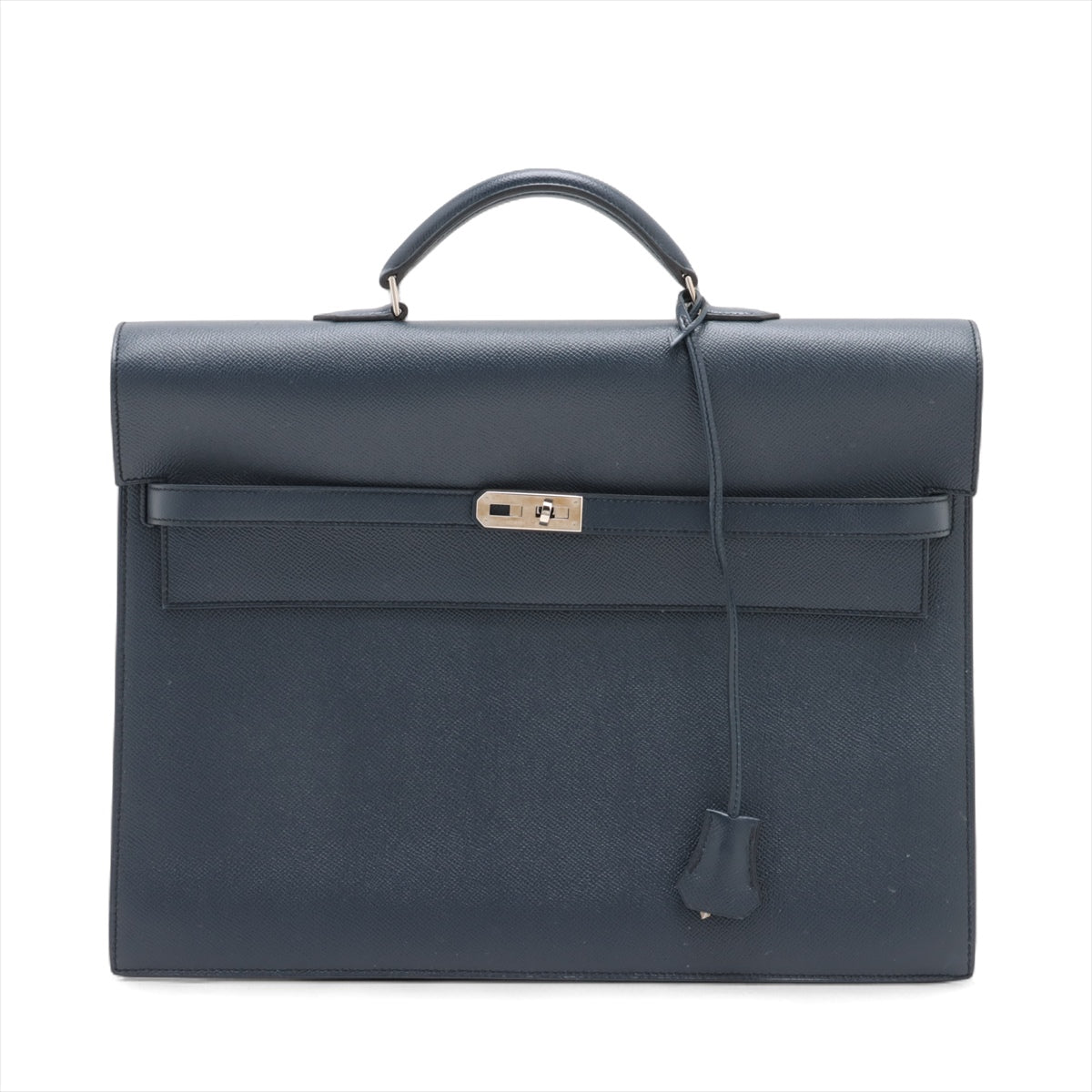 Hermès Kelly Depeche 38 Epsom Leather Handbag in Blue Indigo - Luxury Women's Tote Bag for Work, Travel & Special Occasions