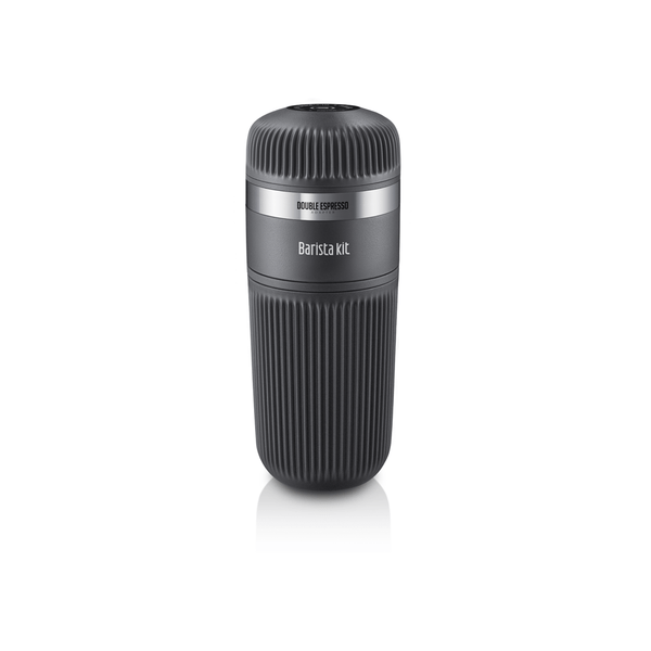 Wacaco Nanopresso Barista Kit - Portable Espresso Maker for Travel, Camping & Office - Handheld Coffee Machine with Milk Frother & Accessories