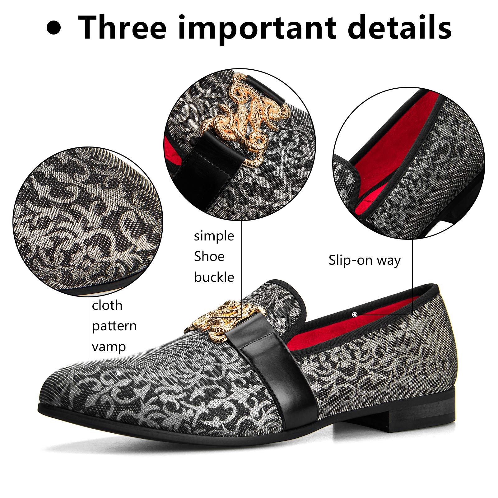 Premium Men's Classic Loafers - Luxury Leather Slip-On Dress Shoes for Wedding, Business & Formal Occasions | Comfortable & Stylish Men's Footwear for Office, Parties & Special Events